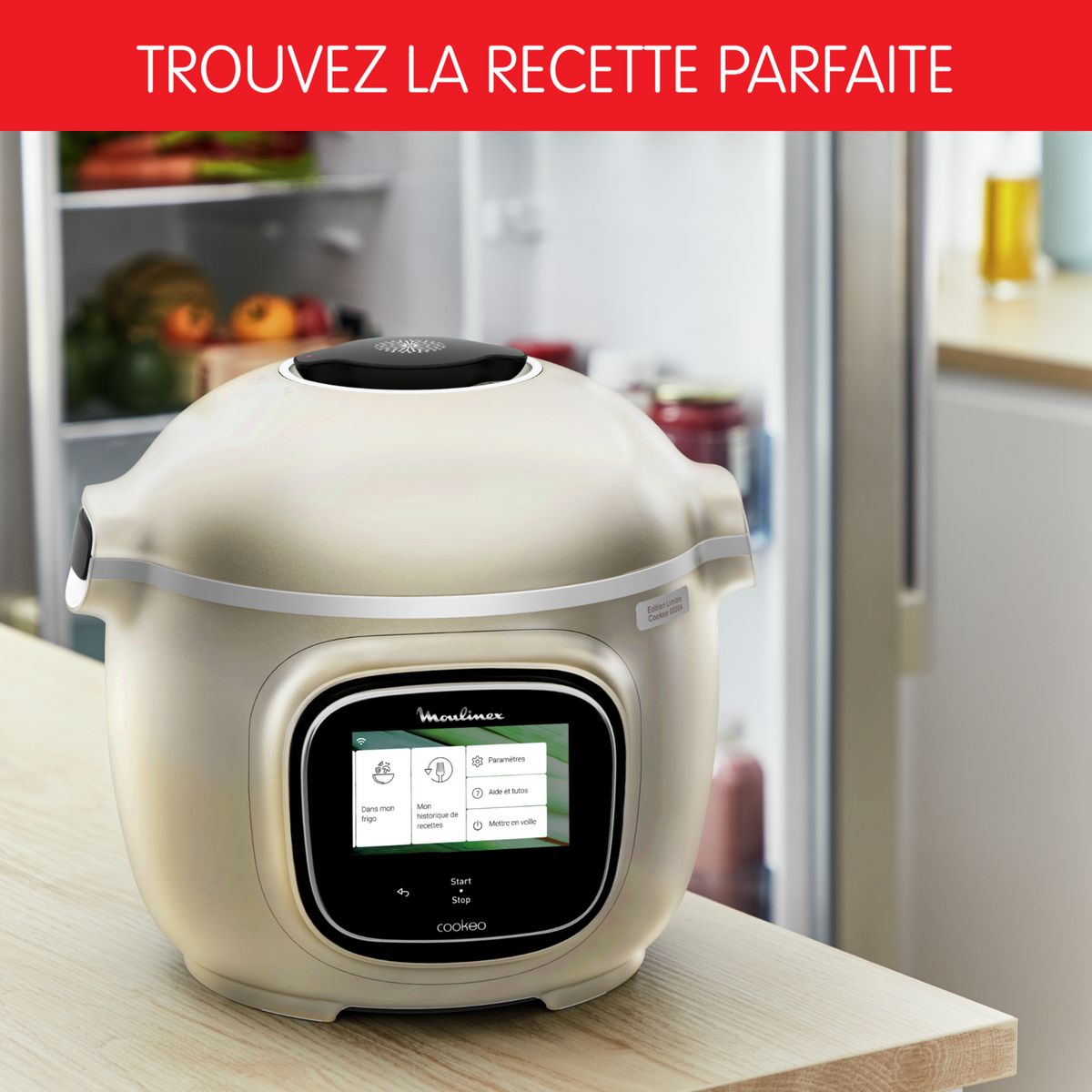 MOULINEX Multicuiseur intelligent Cookeo Touch Wifi EC912A00 - Silver