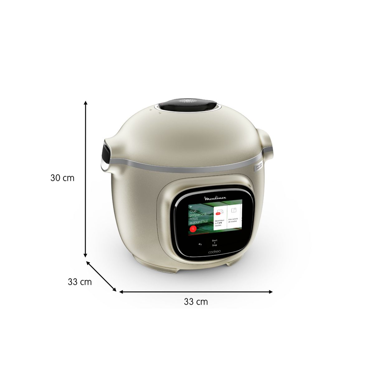 MOULINEX Multicuiseur intelligent Cookeo Touch Wifi EC912A00 - Silver