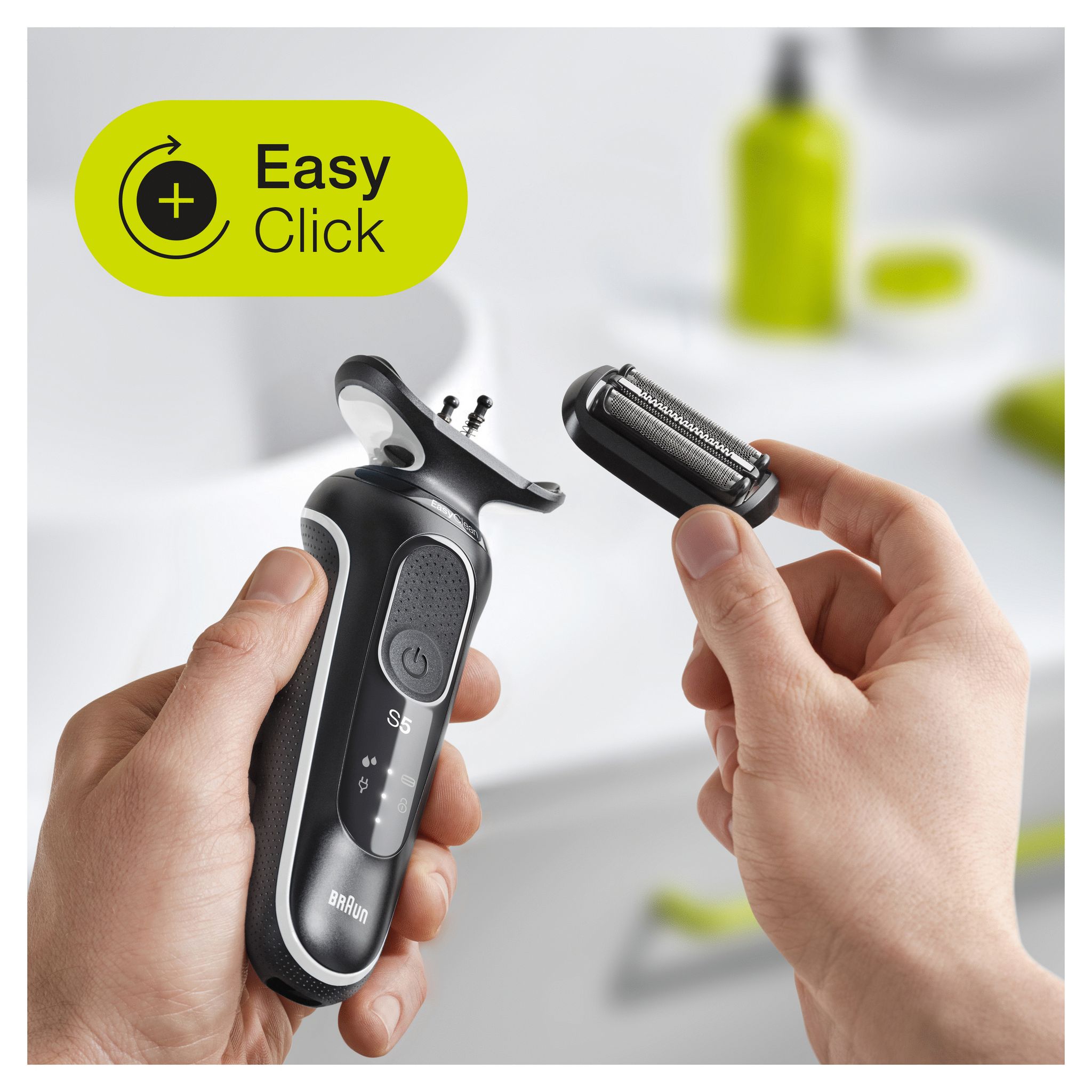 Voir la diapositive 5 : BRAUN Rasoir électrique 51-W1000S - Noir