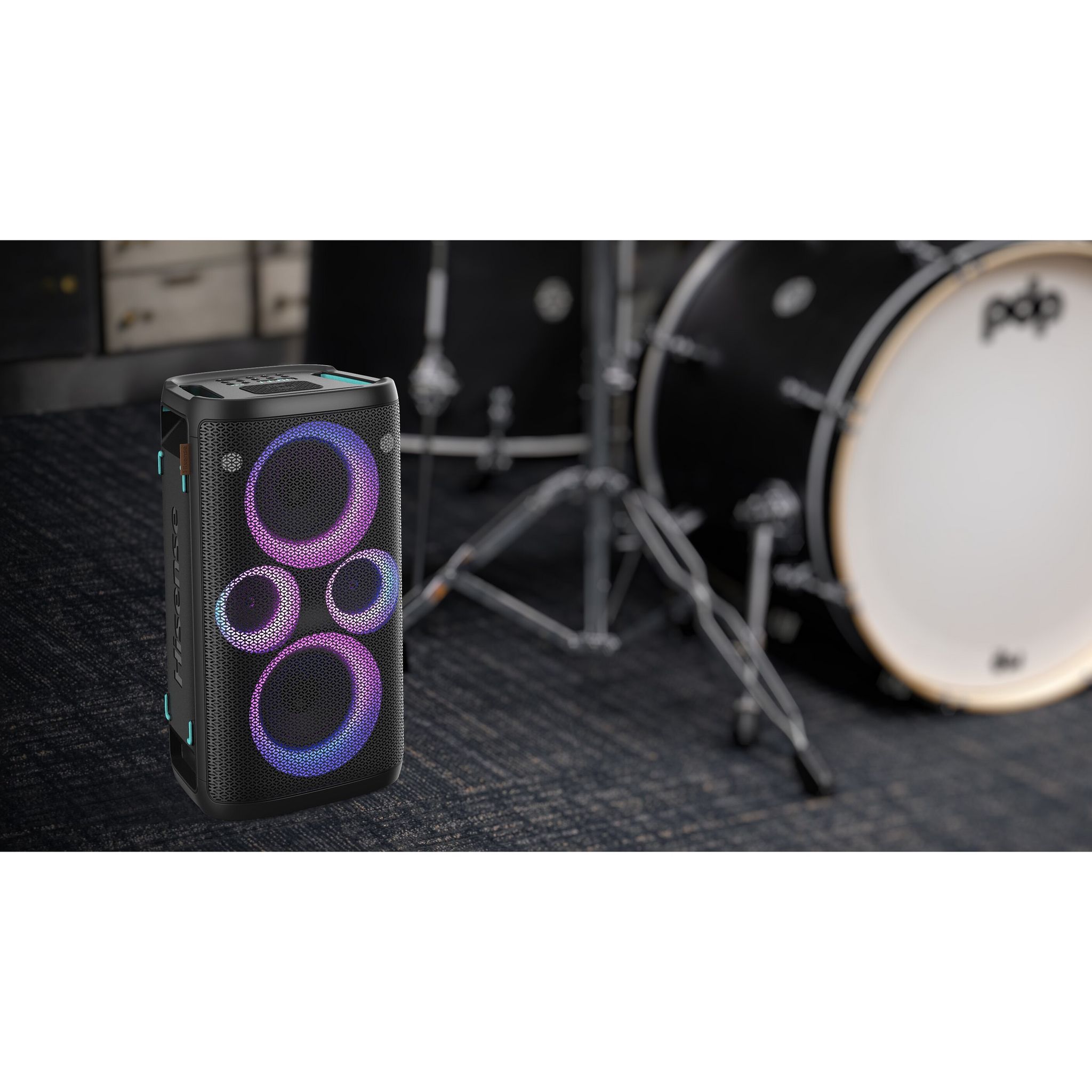 Voir la diapositive 2 : HISENSE Enceinte portable PARTY ROCKER ONE - Noir