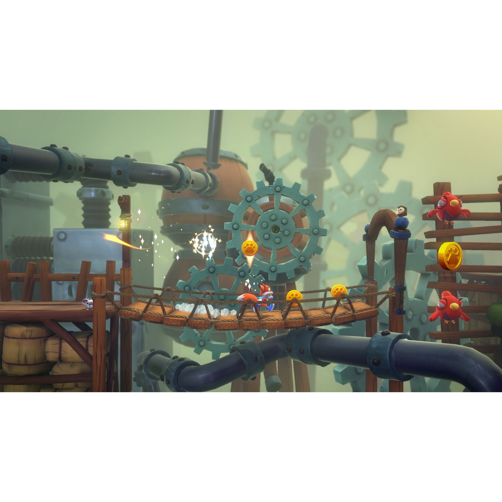 Voir la diapositive 2 : New Super Lucky Tale Nintendo Switch - Code de Téléchargement