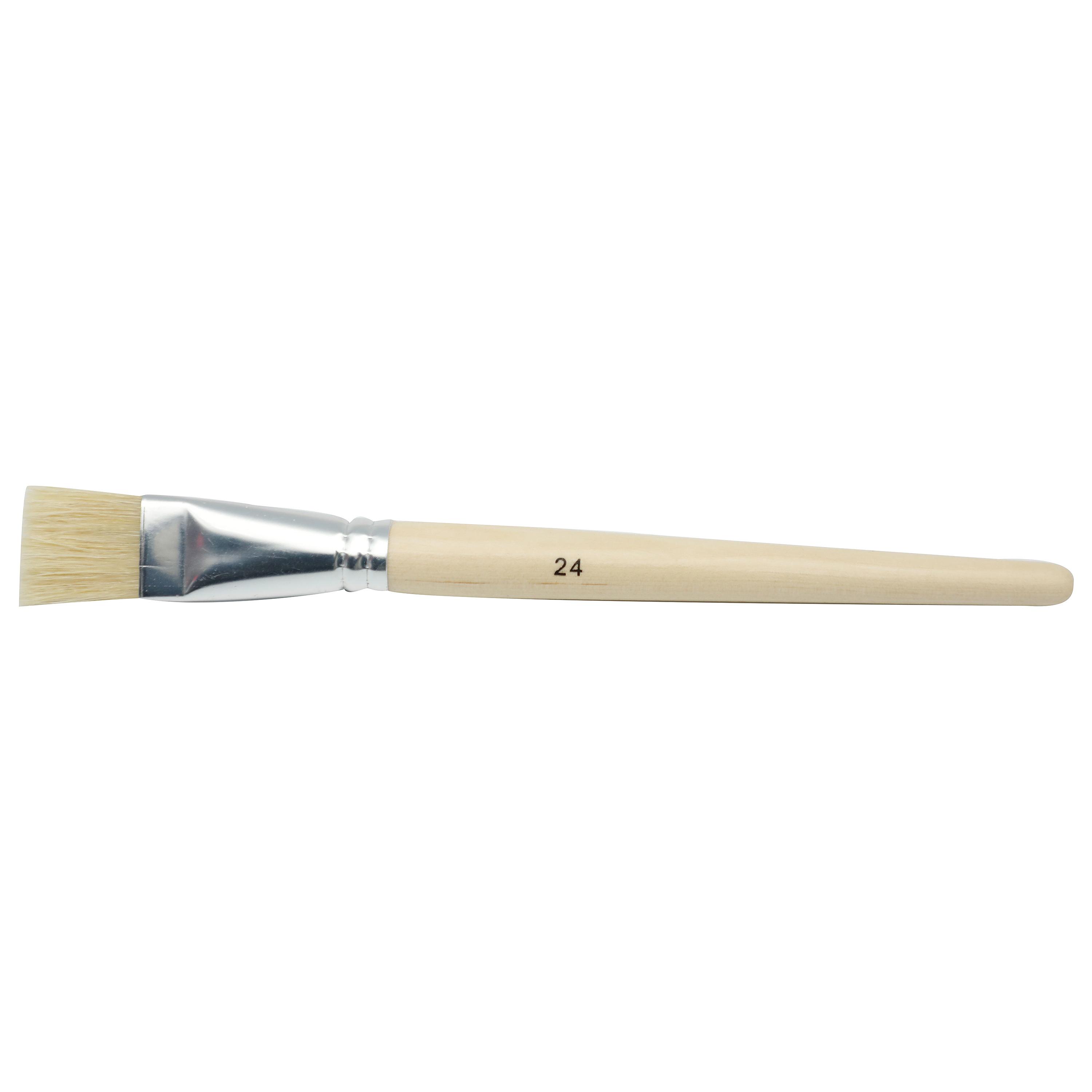 Voir la diapositive 2 : AUCHAN Pinceau Brosse Plat N24