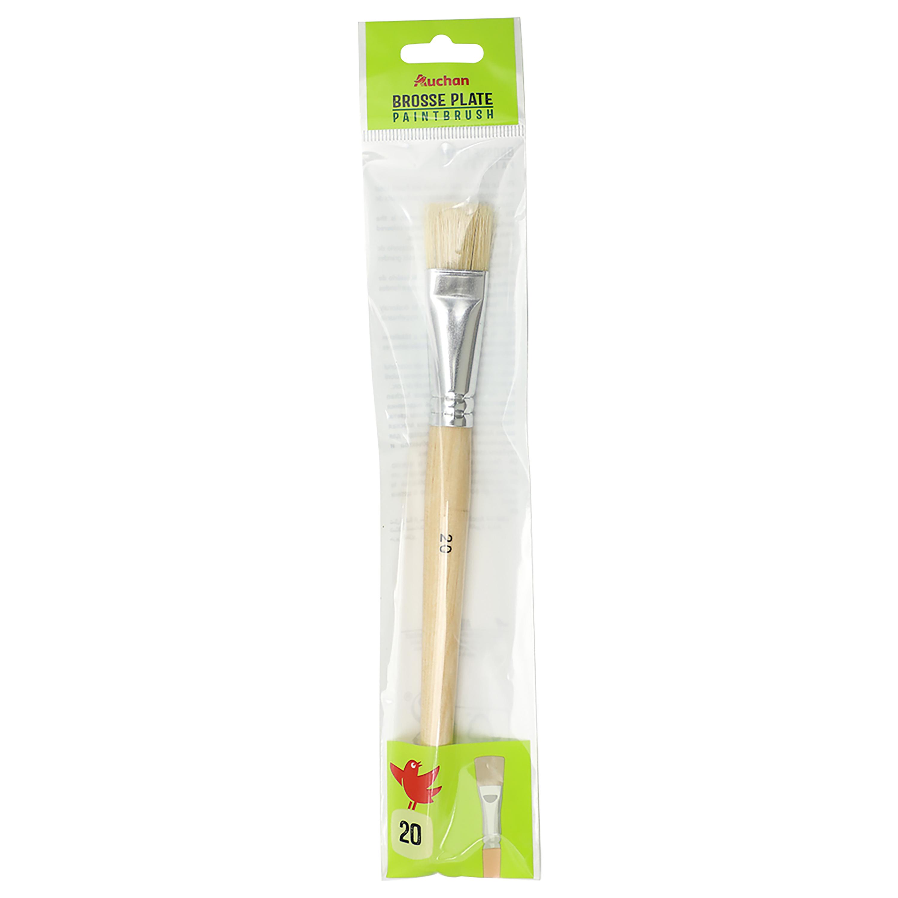 AUCHAN Pinceau Plat N20