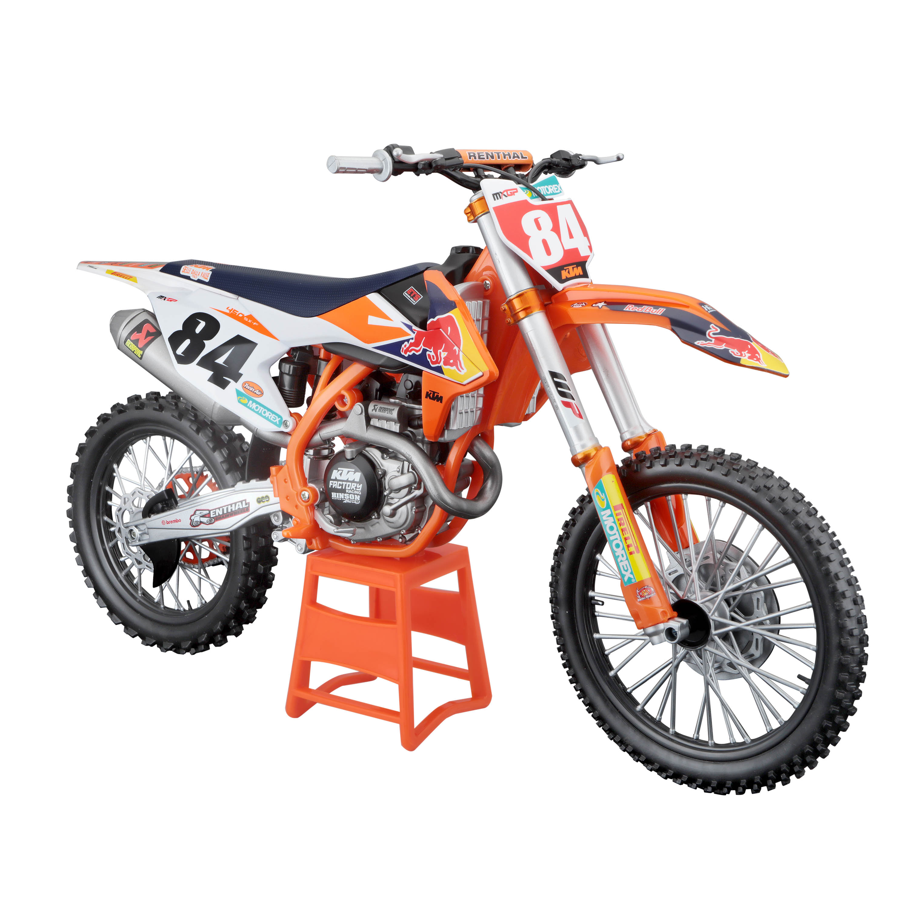 Voir la diapositive 3 : BBURAGO Moto Redbull KTM 450SX-F 2018 de Jeffrey Herlings