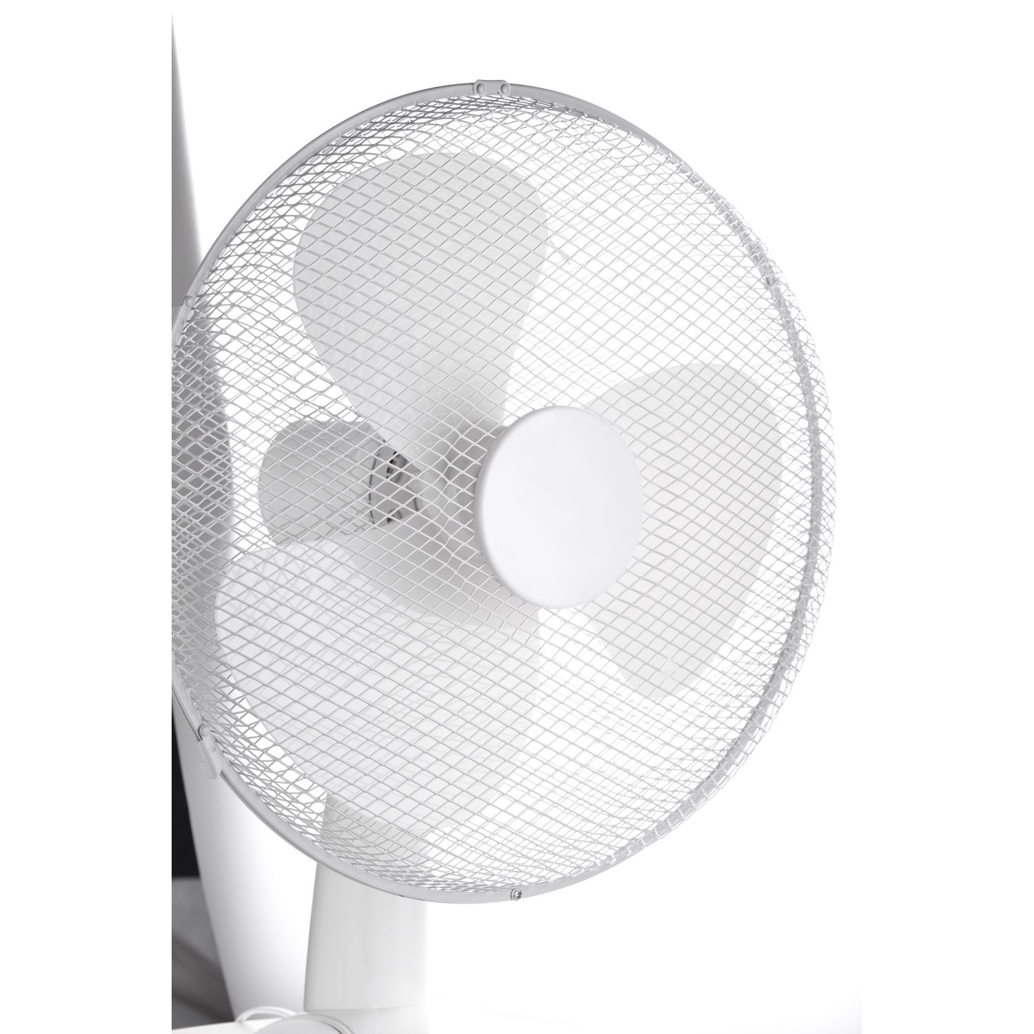 Voir la diapositive 2 : QILIVE Ventilateur de table Q.6724 - Blanc