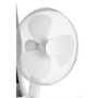 Voir la diapositive 2 : QILIVE Ventilateur de table Q.6724 - Blanc