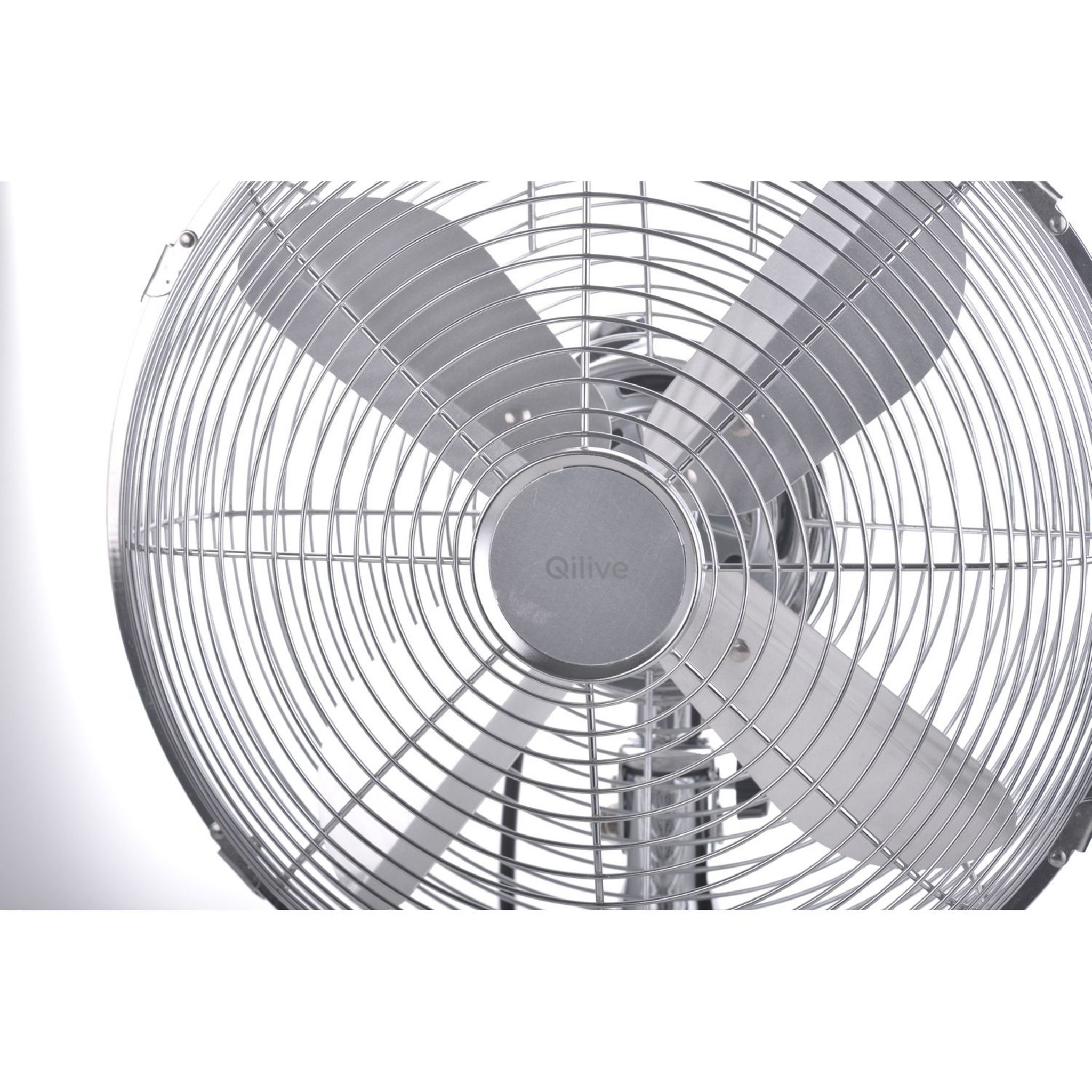 Voir la diapositive 7 : QILIVE Ventilateur de table Q.6729 - Chrome