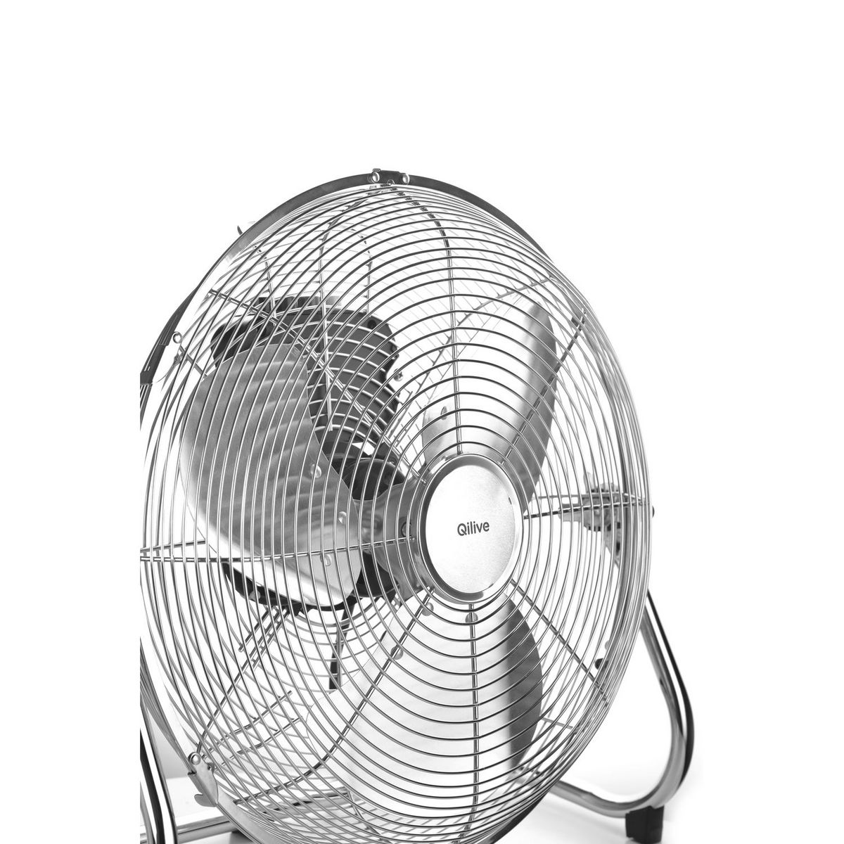 QILIVE Brasseur d'air Q.6862 - Chrome