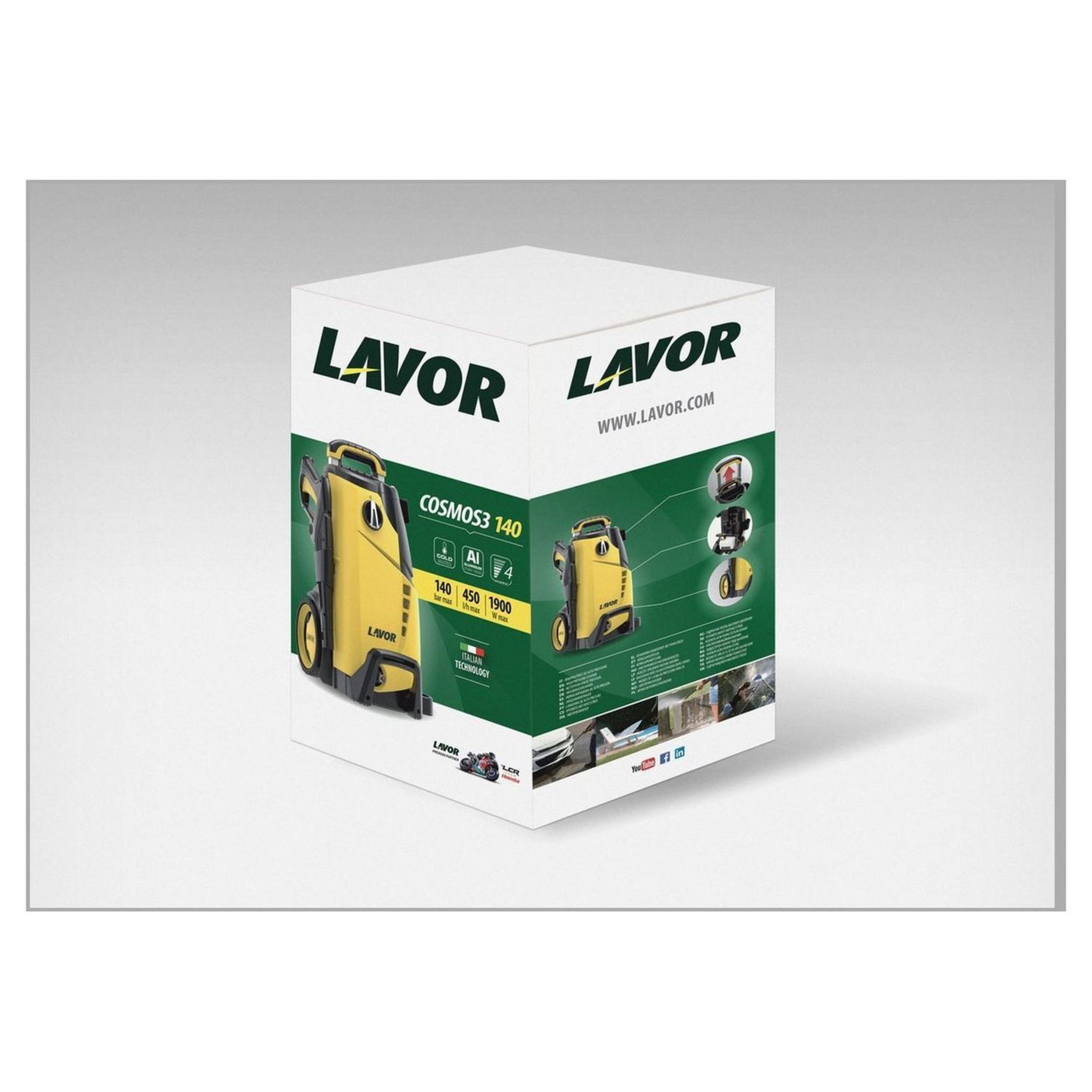 Voir la diapositive 2 : Nettoyeur haute pression 140 Bars COSMOS3