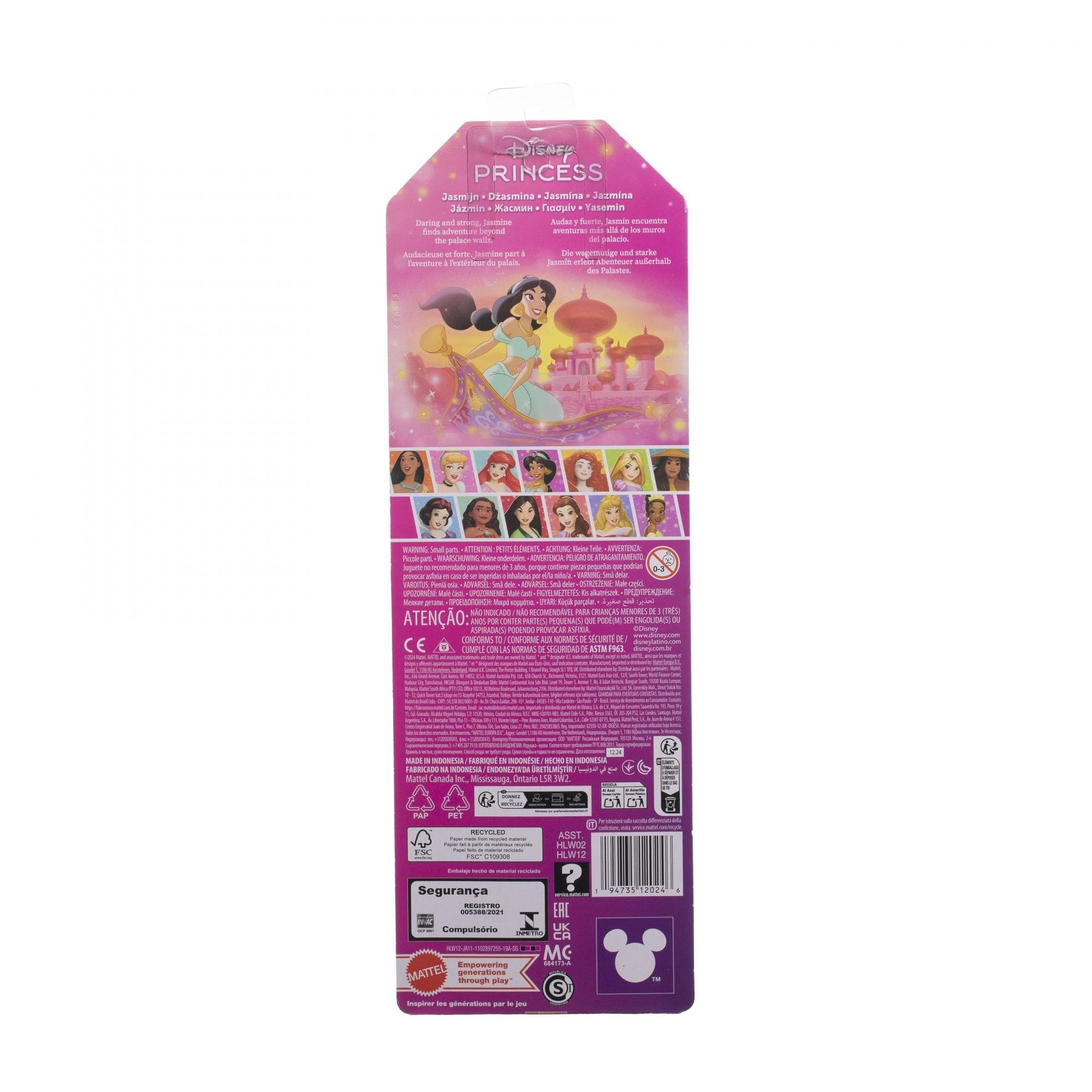 Voir la diapositive 5 : MATTEL Poupée Jasmine 29 cm