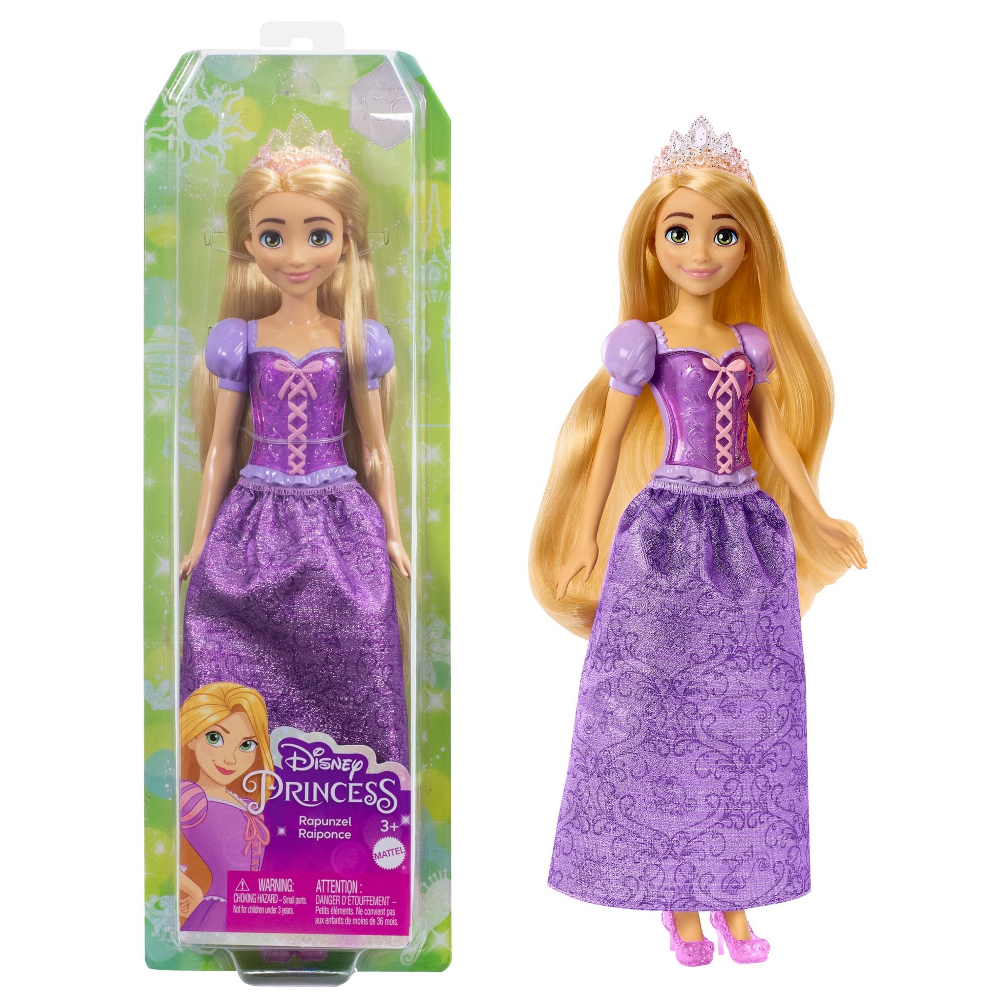 Voir la diapositive 8 : MATTEL Poupée Raiponce 29 cm