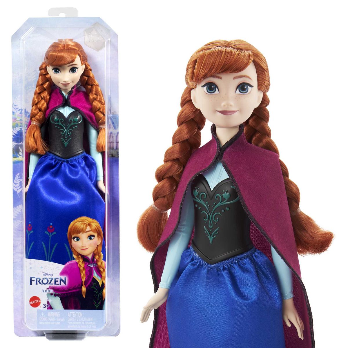 MATTEL Poupée Anna Reine des Neiges
