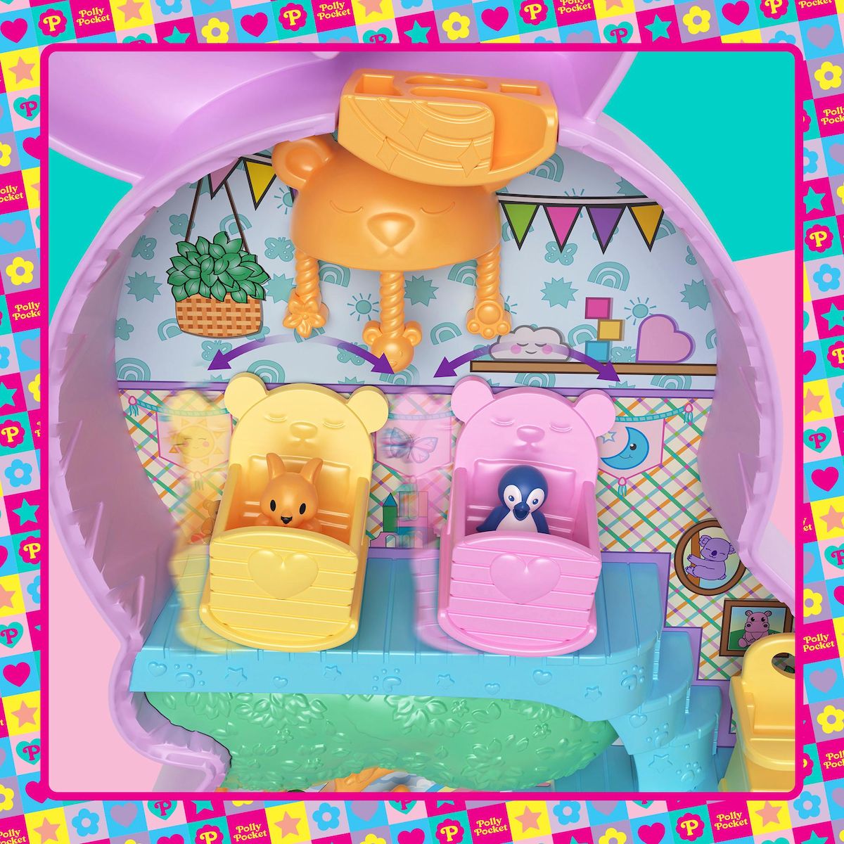 MATTEL Sac à main surprise Kangourou Polly Pocket