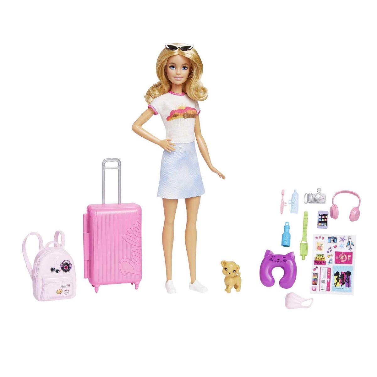 MATTEL Poupée Barbie Voyage