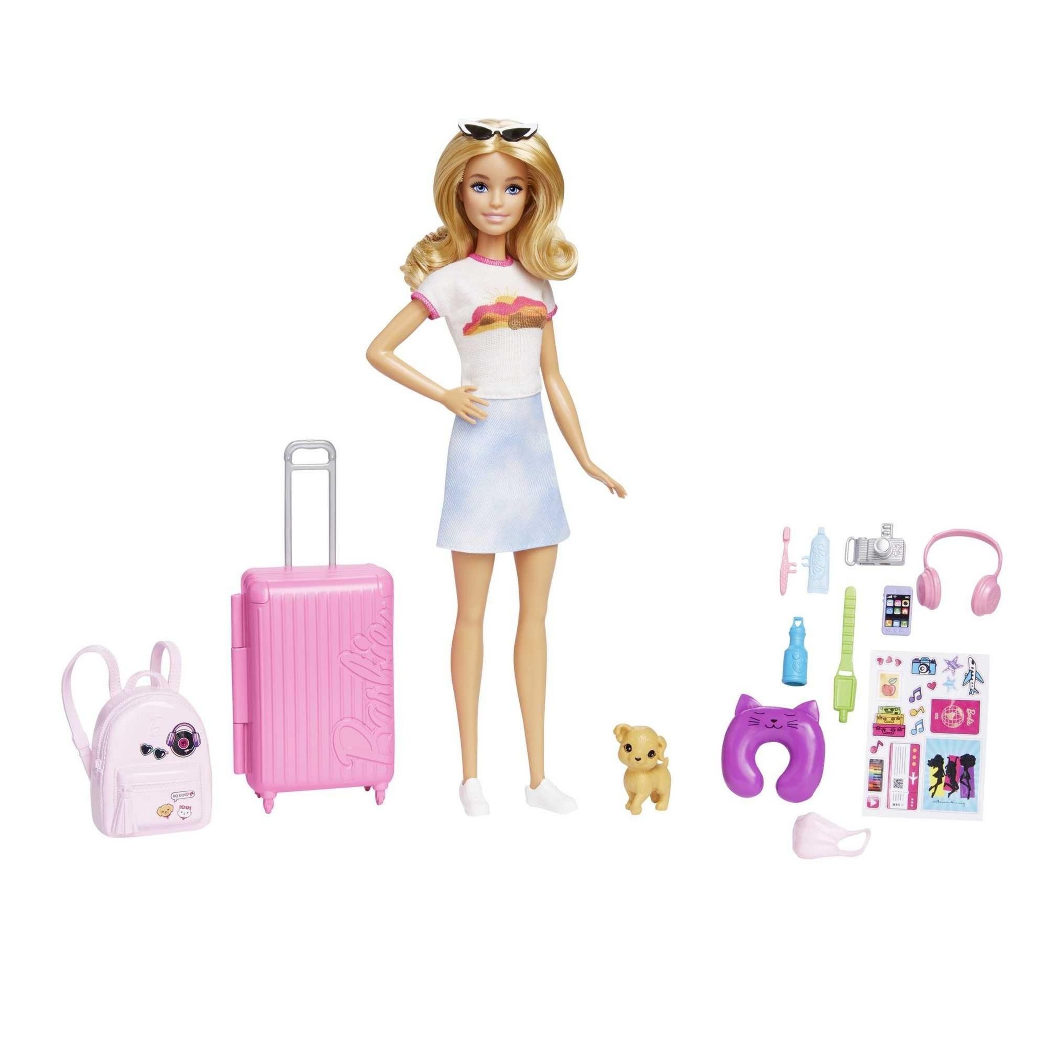 Voir la diapositive 4 : MATTEL Poupée Barbie Voyage