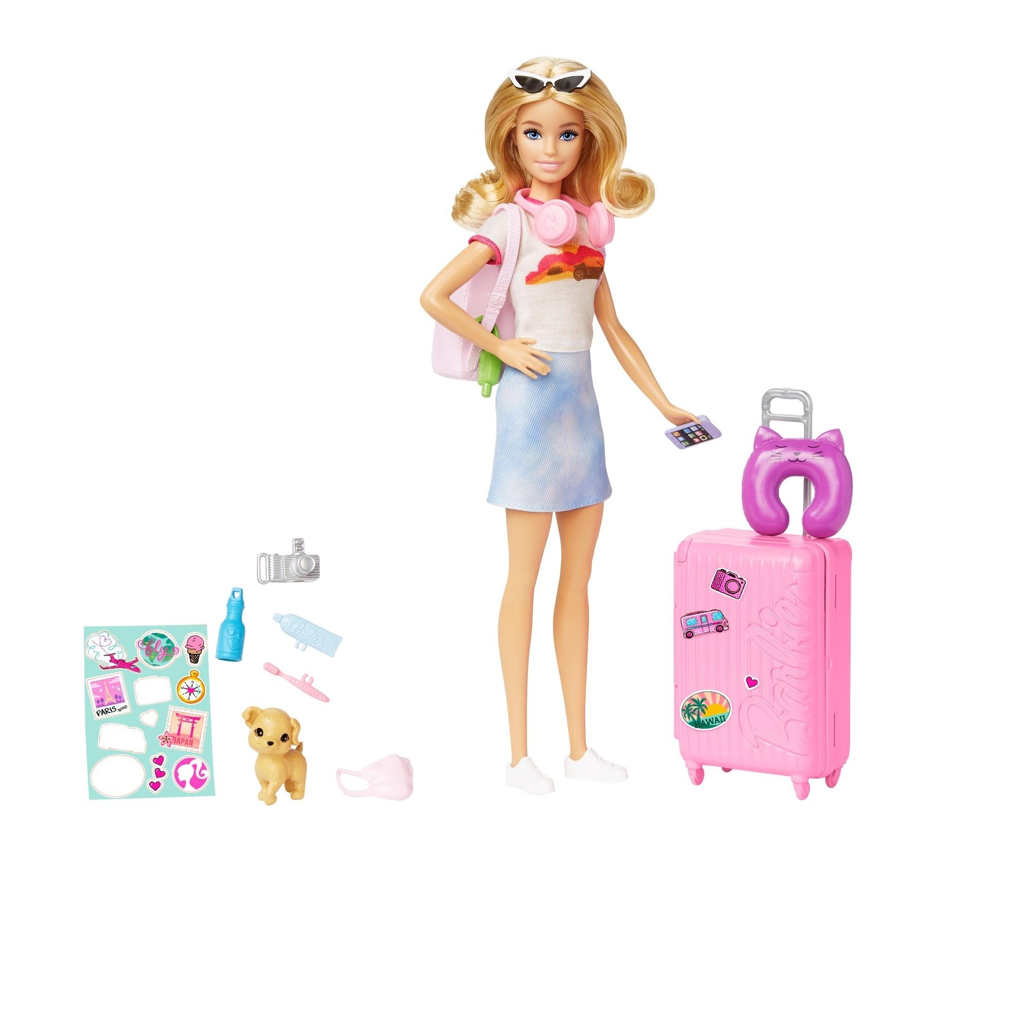 Voir la diapositive 5 : MATTEL Poupée Barbie Voyage