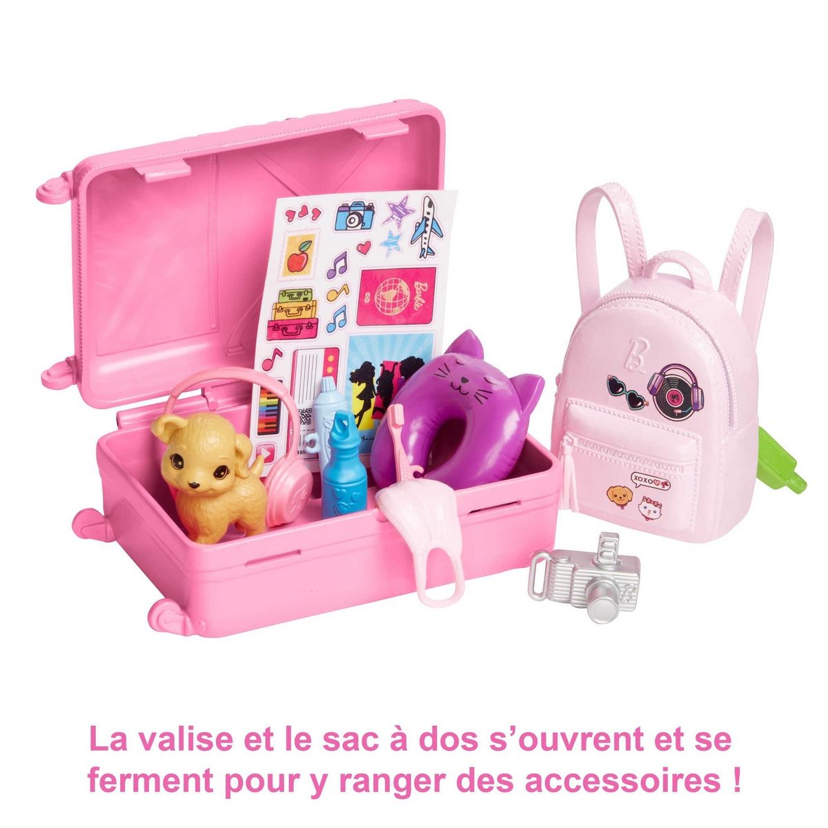 MATTEL Poupée Barbie Voyage