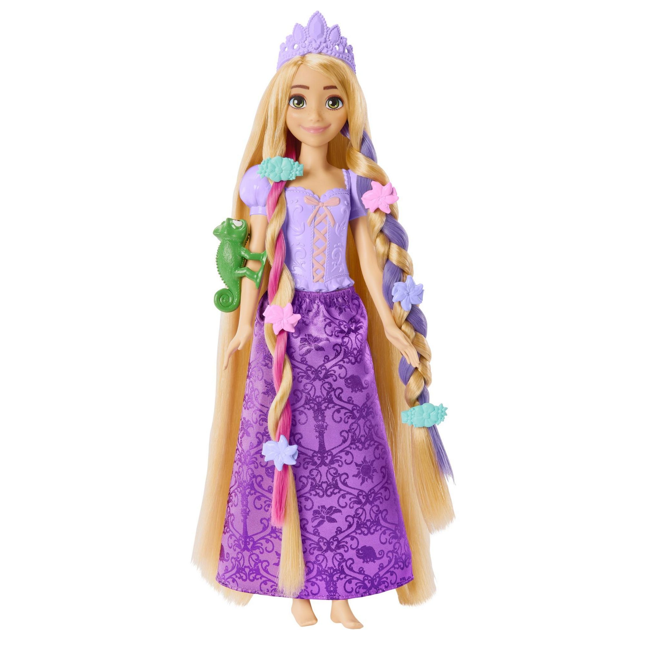 Voir la diapositive 10 : MATTEL Poupée Raiponce Chevelure Fabuleuse et 15 accessoires