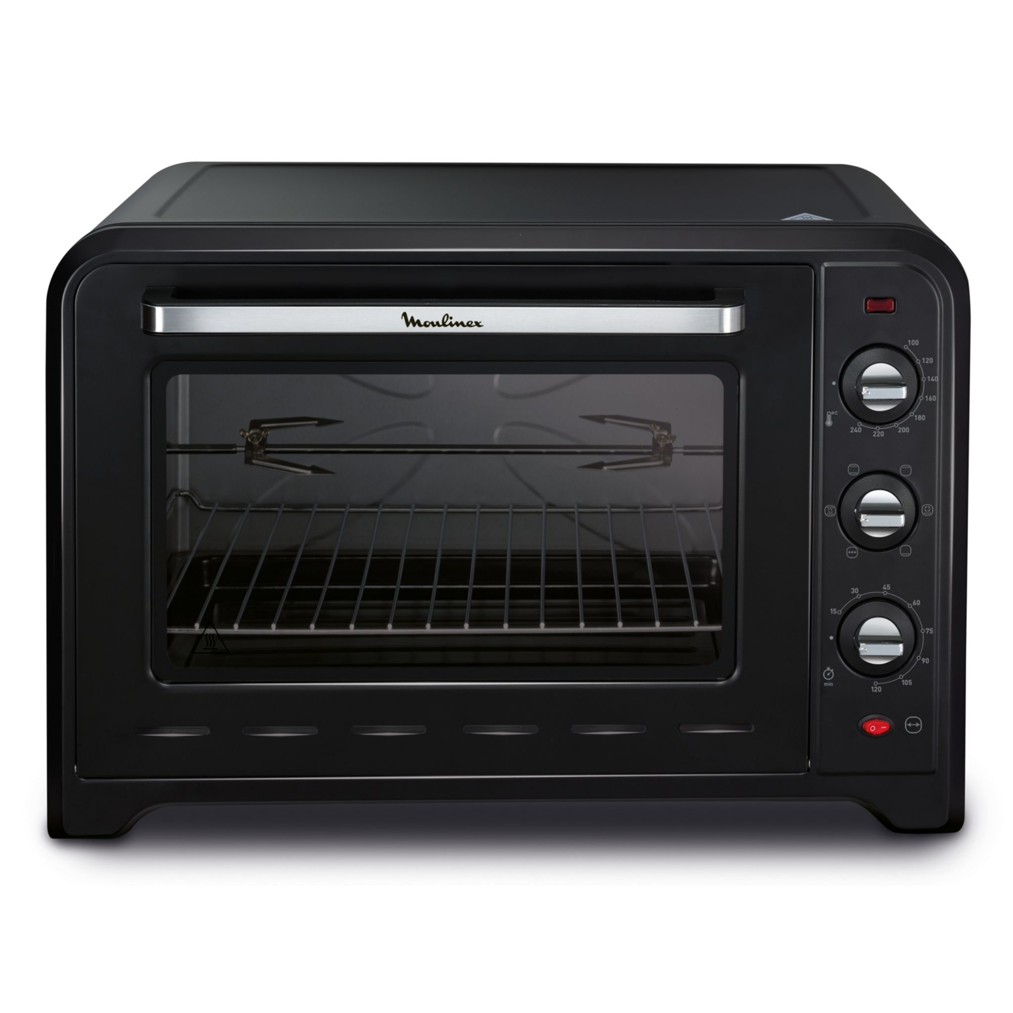 Voir la diapositive 3 : MOULINEX Mini four OX495810, 60 L - Noir