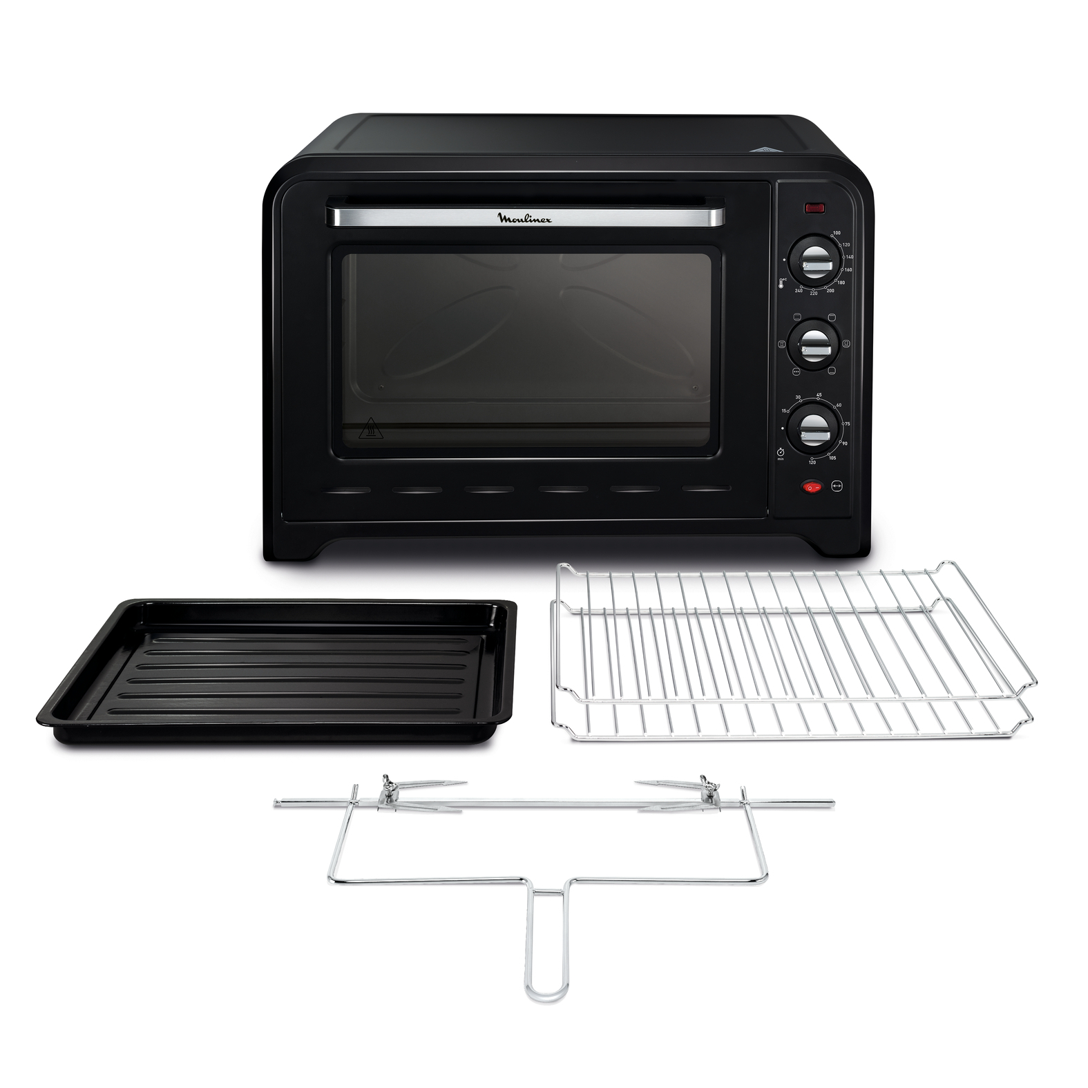 Voir la diapositive 4 : MOULINEX Mini four OX495810, 60 L - Noir