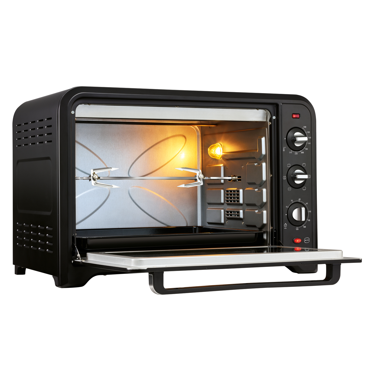 Voir la diapositive 6 : MOULINEX Mini four OX495810, 60 L - Noir