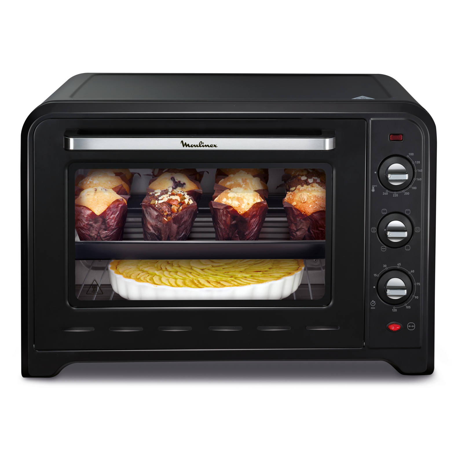 Voir la diapositive 8 : MOULINEX Mini four OX495810, 60 L - Noir