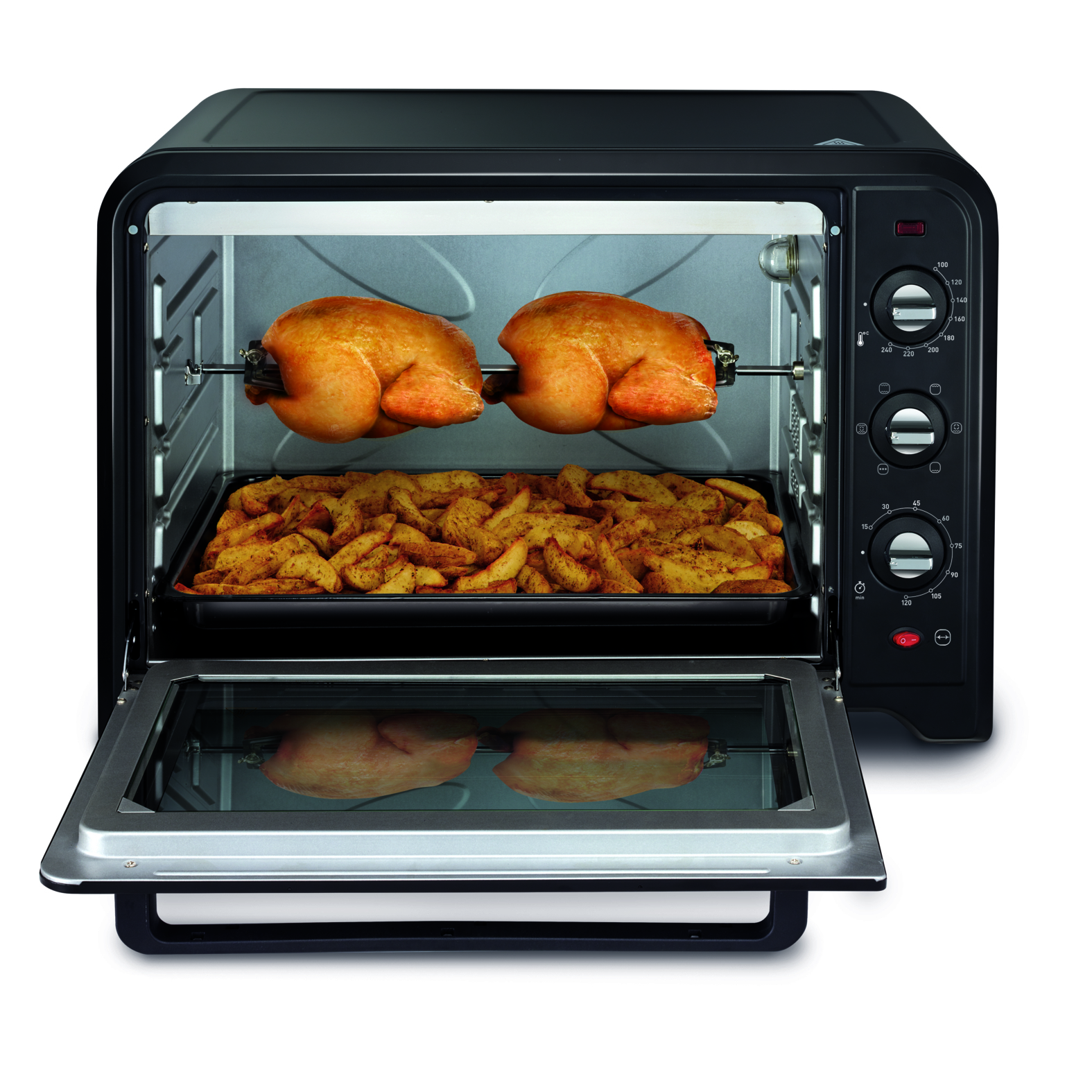 Voir la diapositive 11 : MOULINEX Mini four OX495810, 60 L - Noir