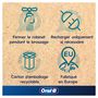 Voir la diapositive 3 : ORAL-B Brosse à dents électrique PRO 3800 - Blanc