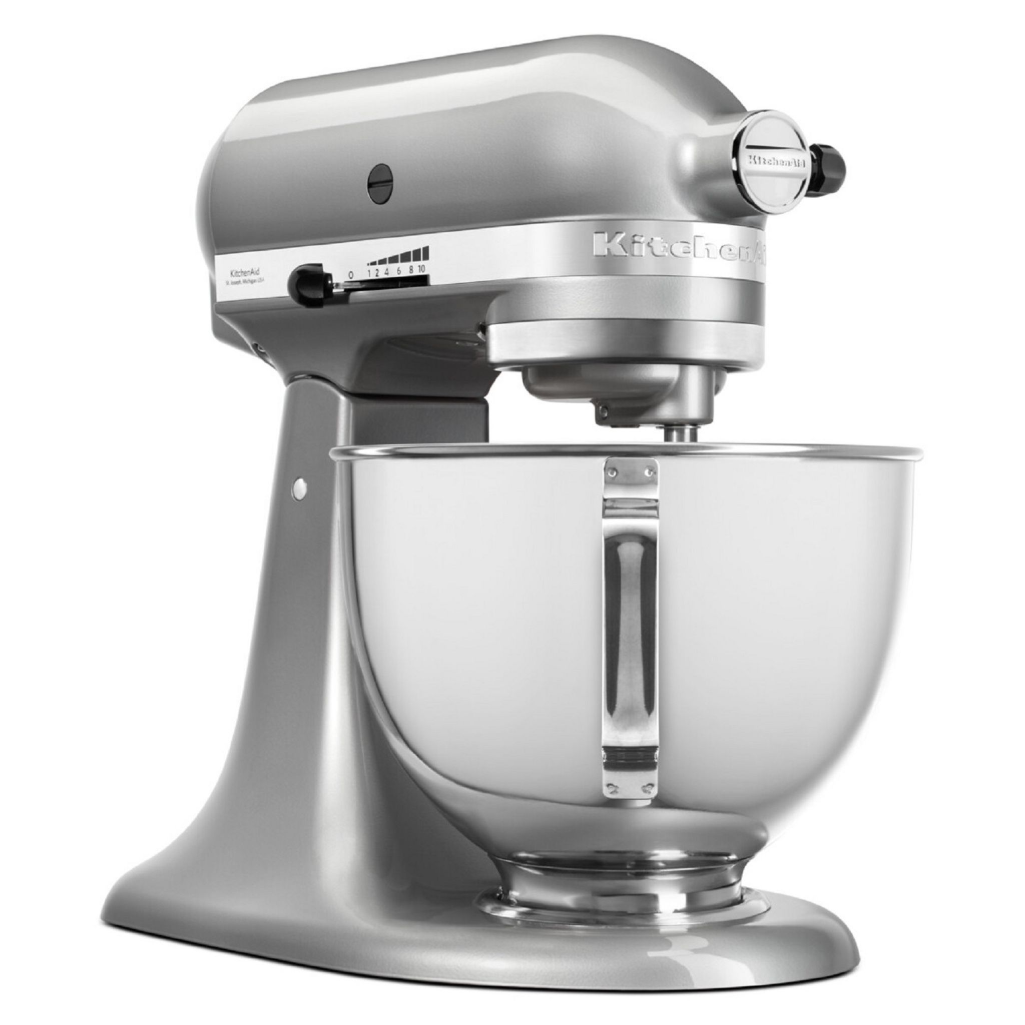 Voir la diapositive 3 : KITCHENAID Robot pâtissier 5KSM95PSEMC - Gris