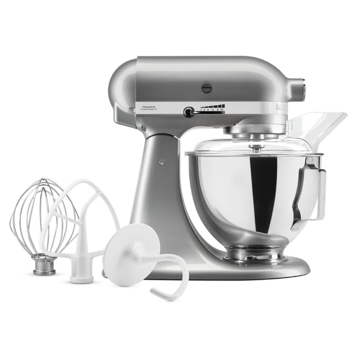 KITCHENAID Robot pâtissier 5KSM95PSEMC - Gris