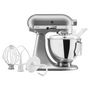 Voir la diapositive 6 : KITCHENAID Robot pâtissier 5KSM95PSEMC - Gris