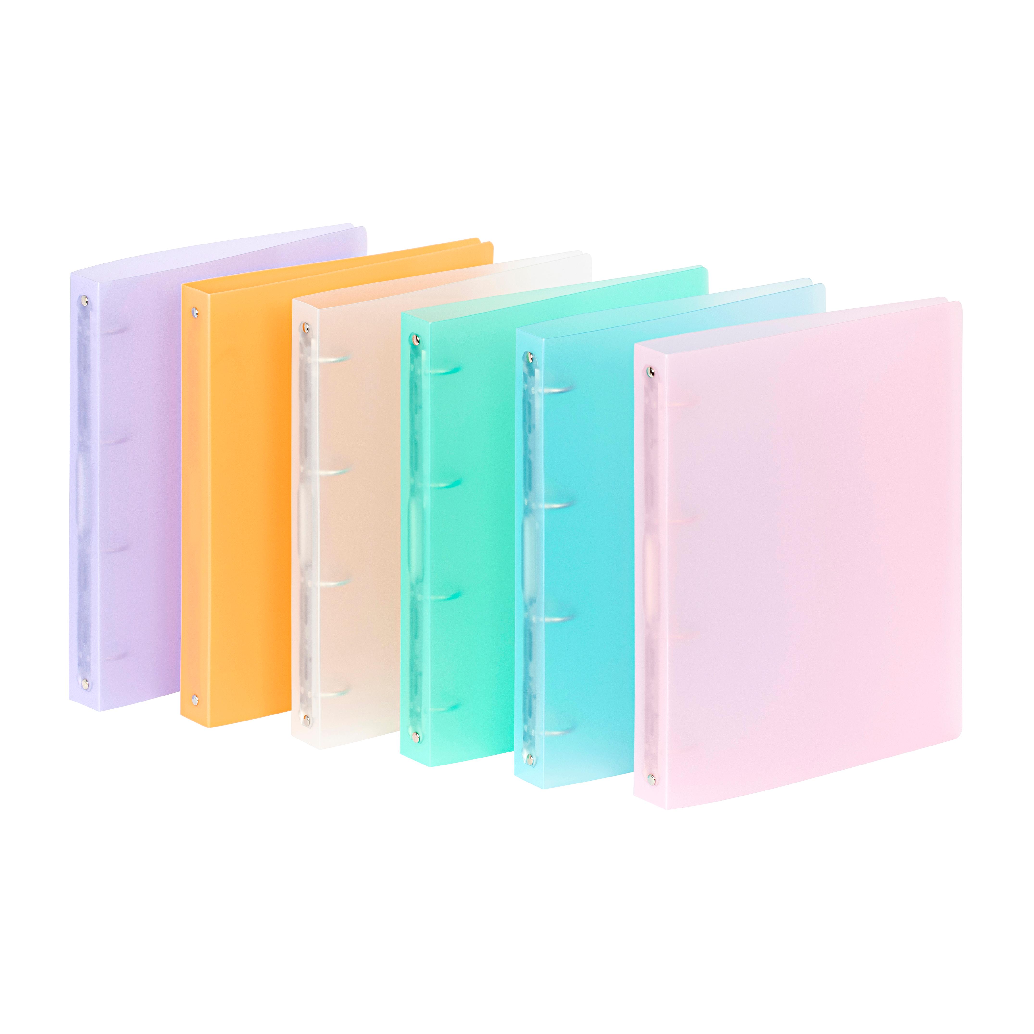 VIQUEL Classeur A4 4 anneaux souple Propysoft