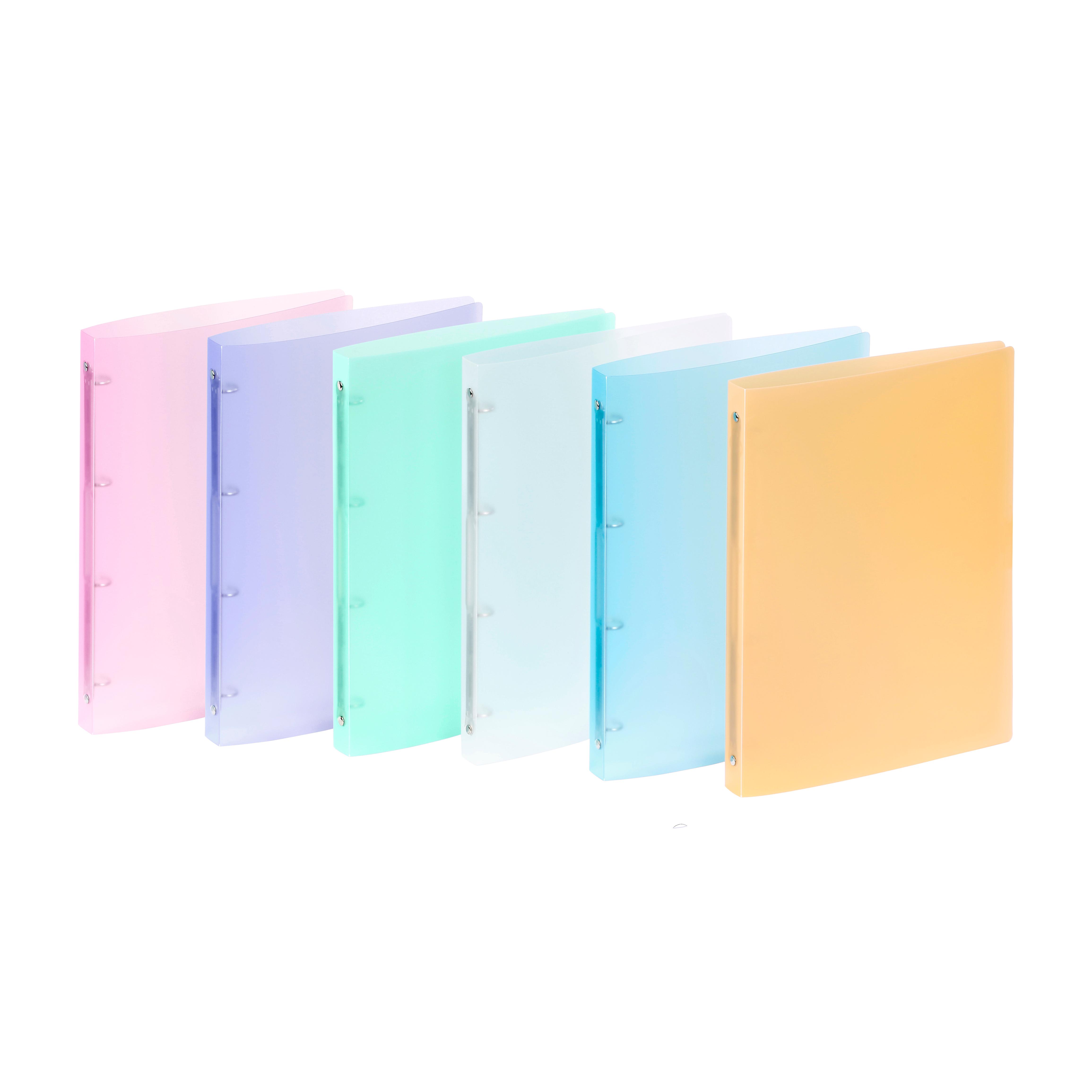 VIQUEL Classeur A4 4 anneaux souple Propysoft