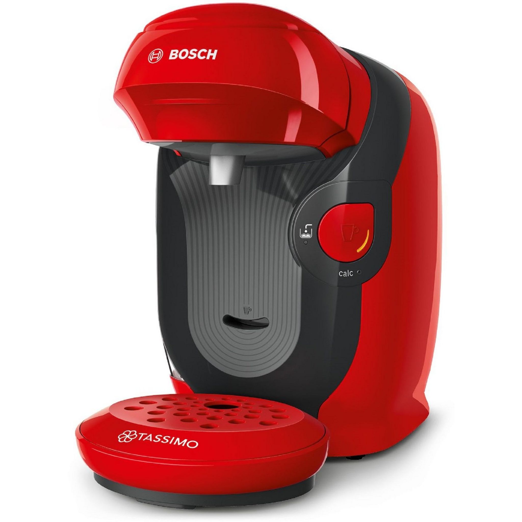Voir la diapositive 3 : BOSCH Cafetière à dosette TASSIMO TAS1103C3 - Rouge