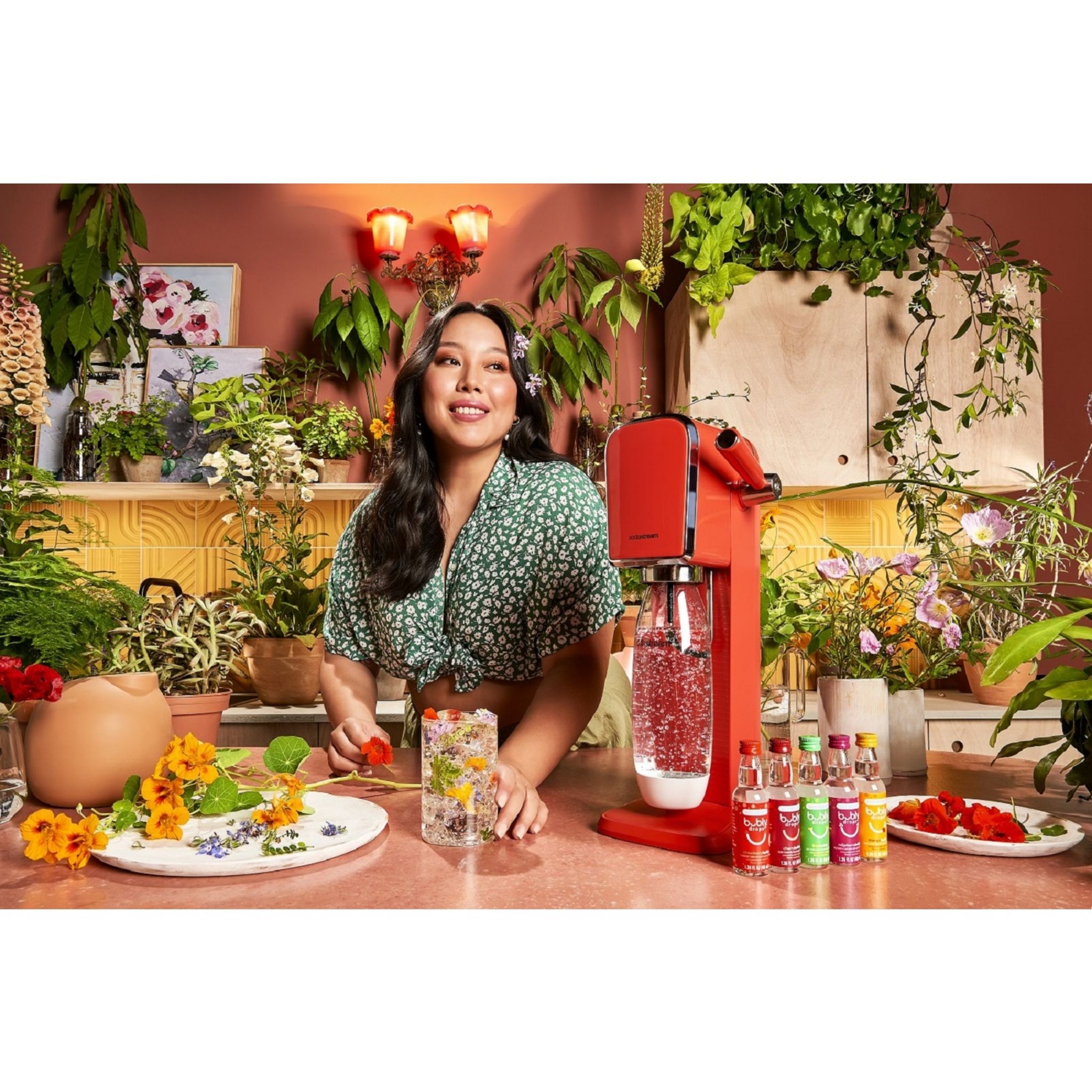 Voir la diapositive 13 : SODASTREAM Gazéificateur ART MANDARINE - Rouge