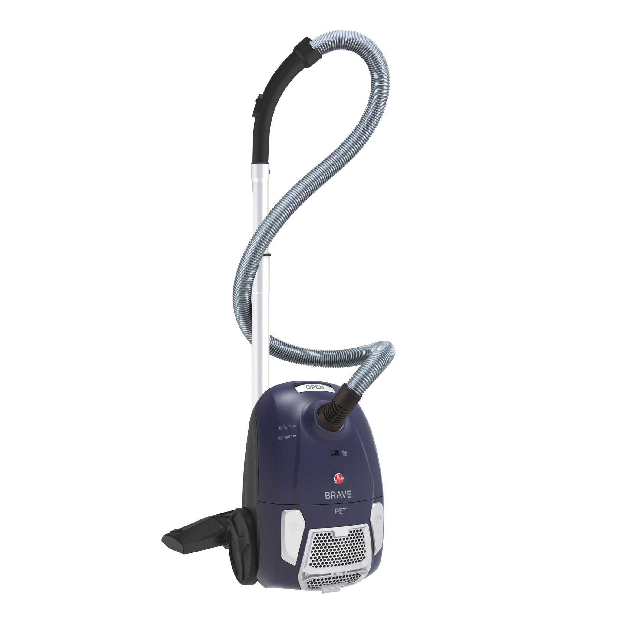Voir la diapositive 2 : HOOVER Aspirateur traîneau avec sac spécial animaux BV60PET - Bleu