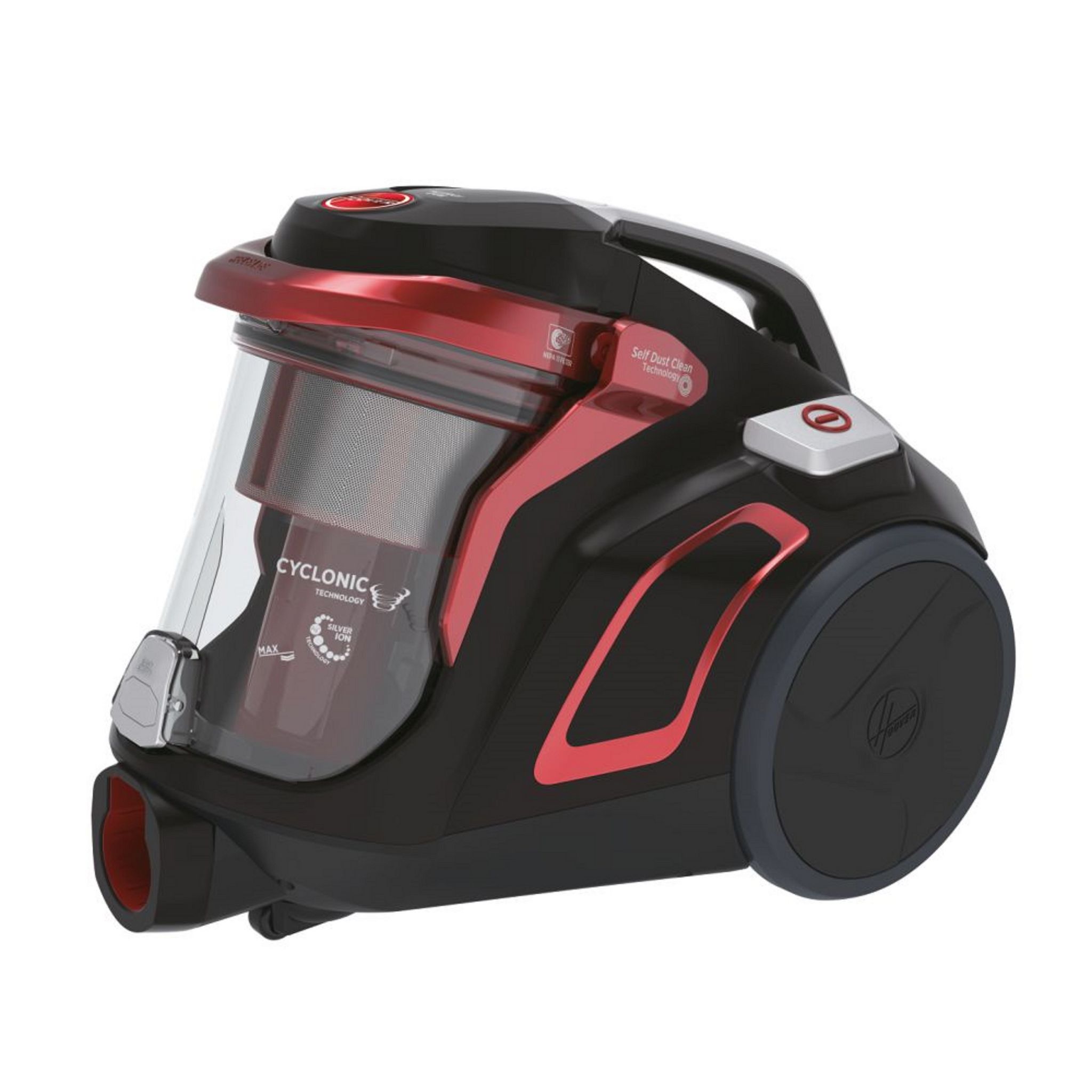 Voir la diapositive 10 : HOOVER Aspirateur traîneau sans sac HP7 - Noir