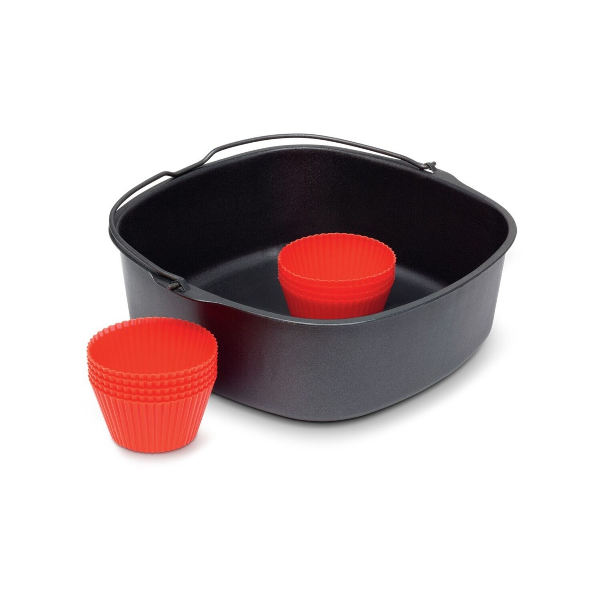 Voir la diapositive 2 : PHILIPS Kit d'accessoires airfryer XL HD9945 - Noir