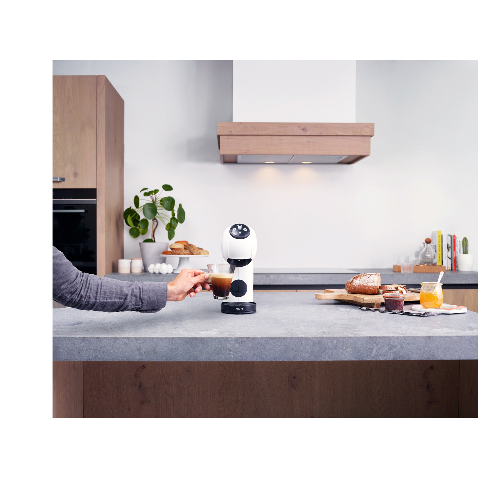 Voir la diapositive 14 : KRUPS Cafetière à capsule expresso Nescafé Dolce Gusto YY4446FD - Blanc