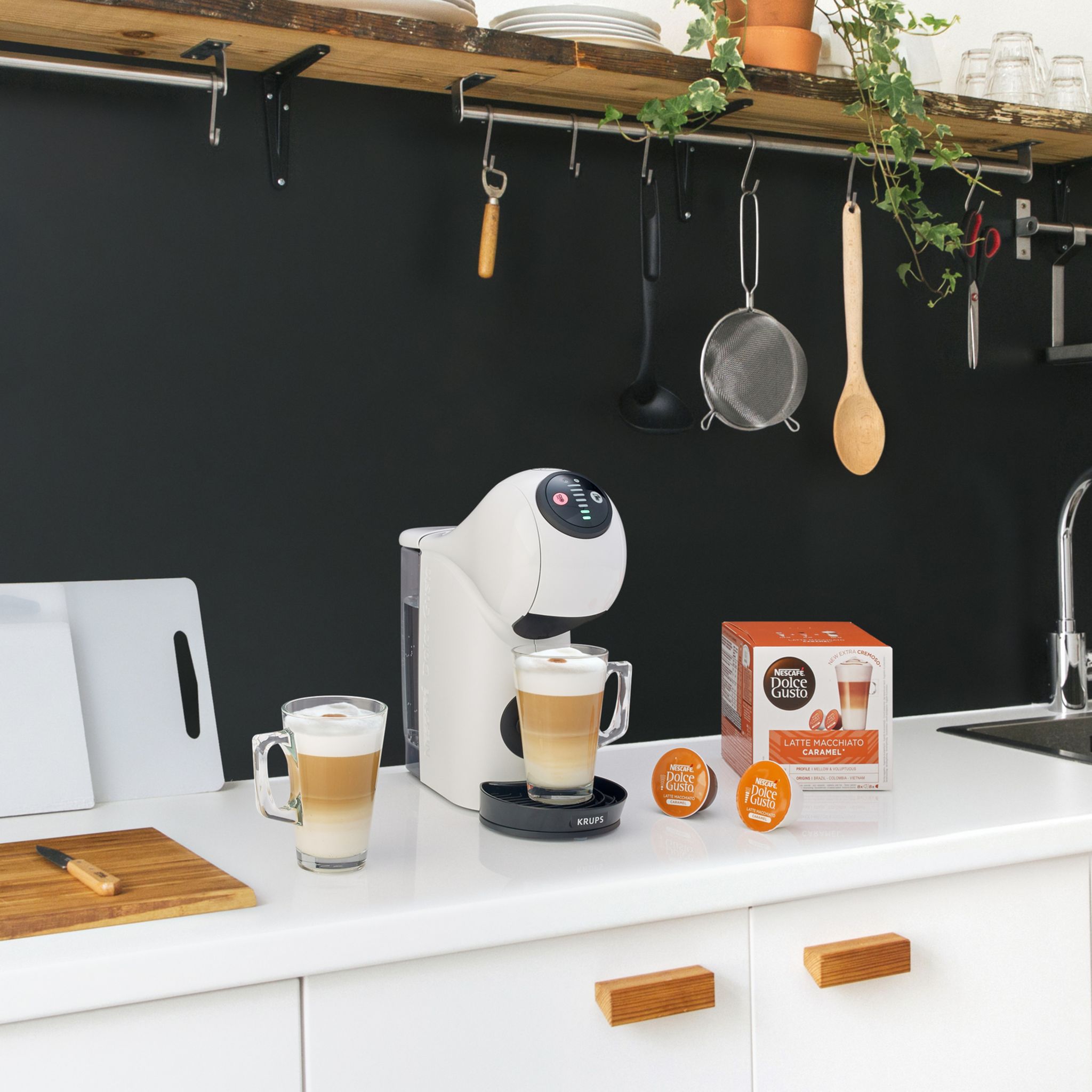 Voir la diapositive 15 : KRUPS Cafetière à capsule expresso Nescafé Dolce Gusto YY4446FD - Blanc
