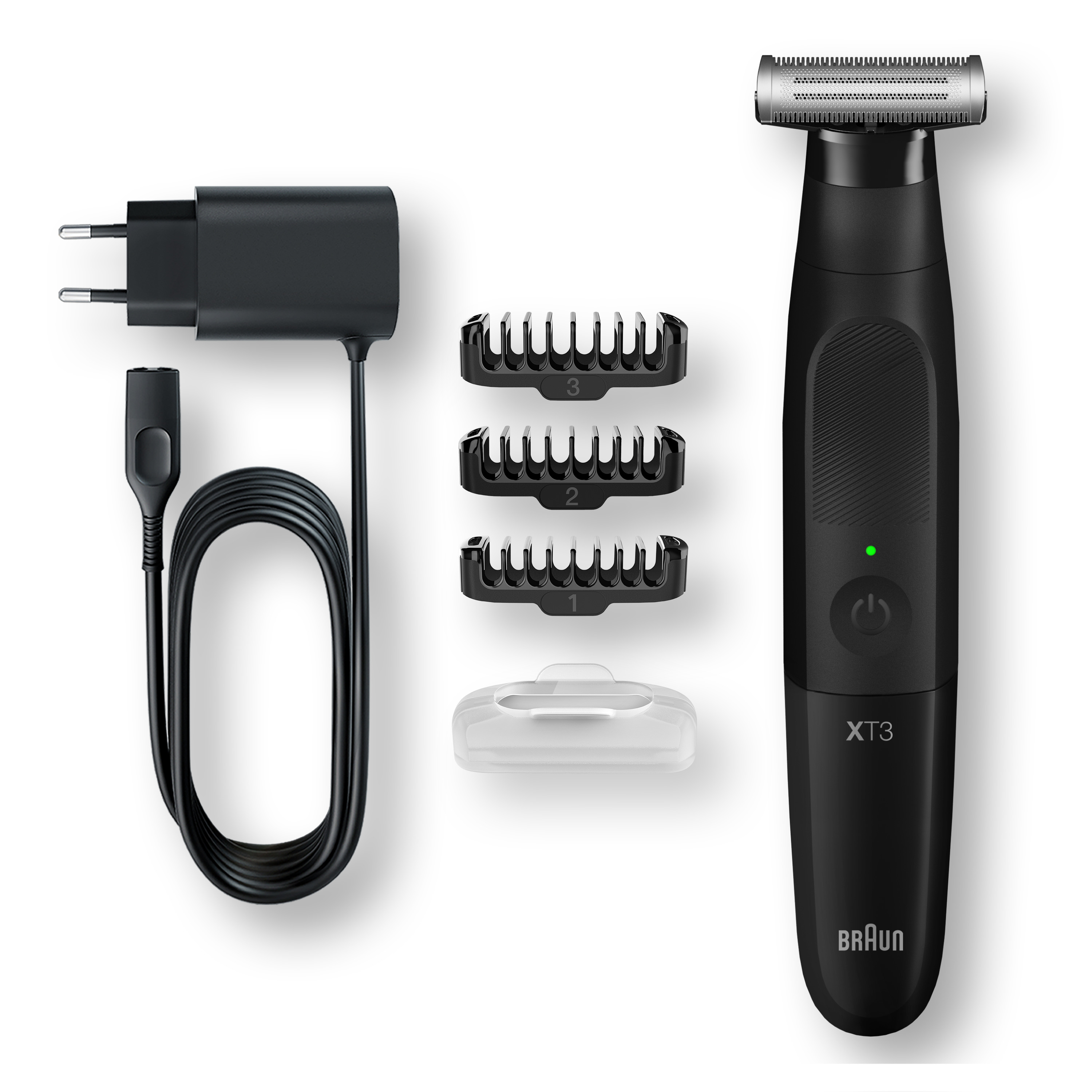 Voir la diapositive 4 : BRAUN Rasoir électrique XT3100 - Noir