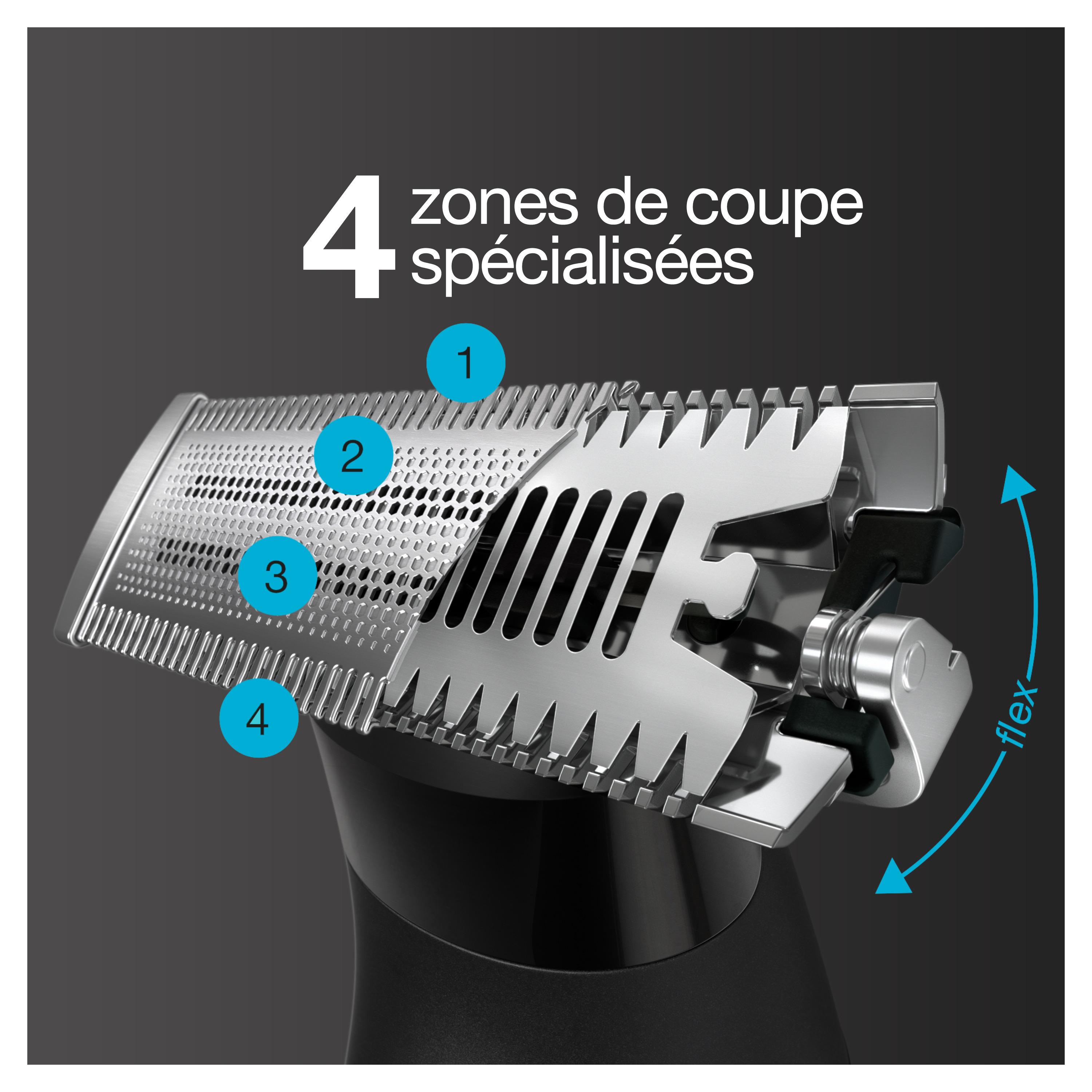 Voir la diapositive 3 : BRAUN Rasoir électrique XT3100 - Noir