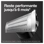 Voir la diapositive 5 : BRAUN Rasoir électrique XT3100 - Noir