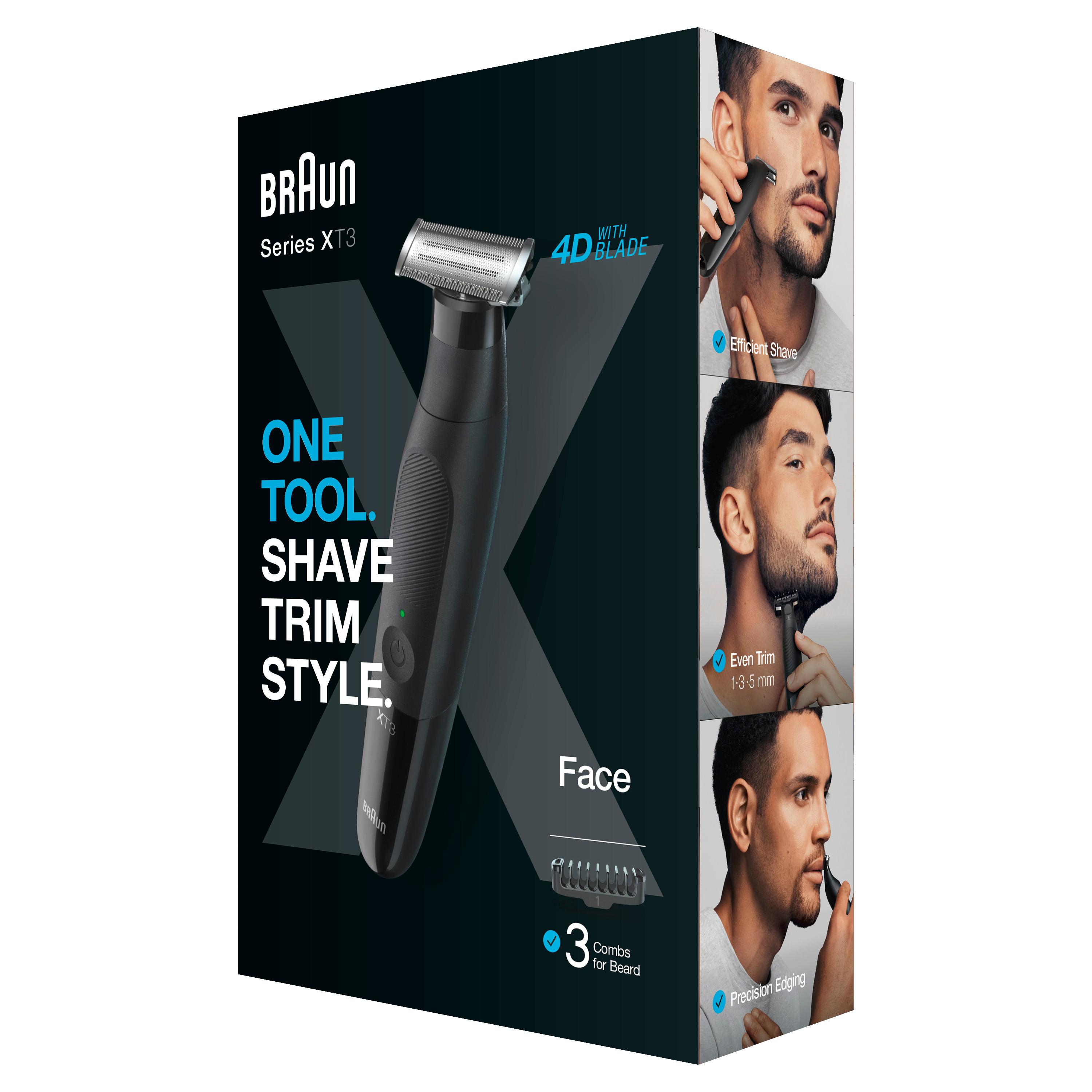 Voir la diapositive 9 : BRAUN Rasoir électrique XT3100 - Noir