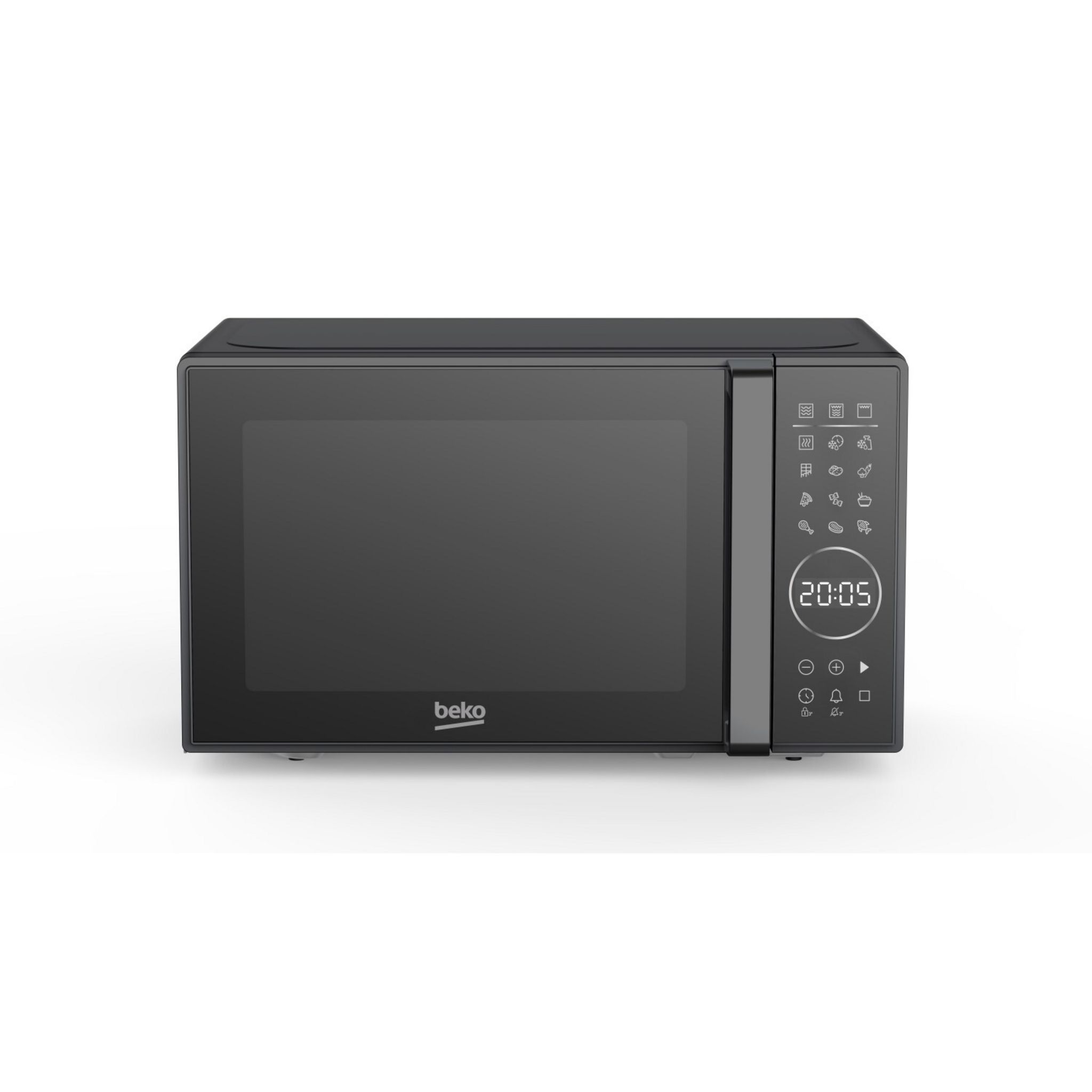 Voir la diapositive 1 : BEKO Micro-ondes grill MGC20130BB, 700W - Capacité 20 L - Noir