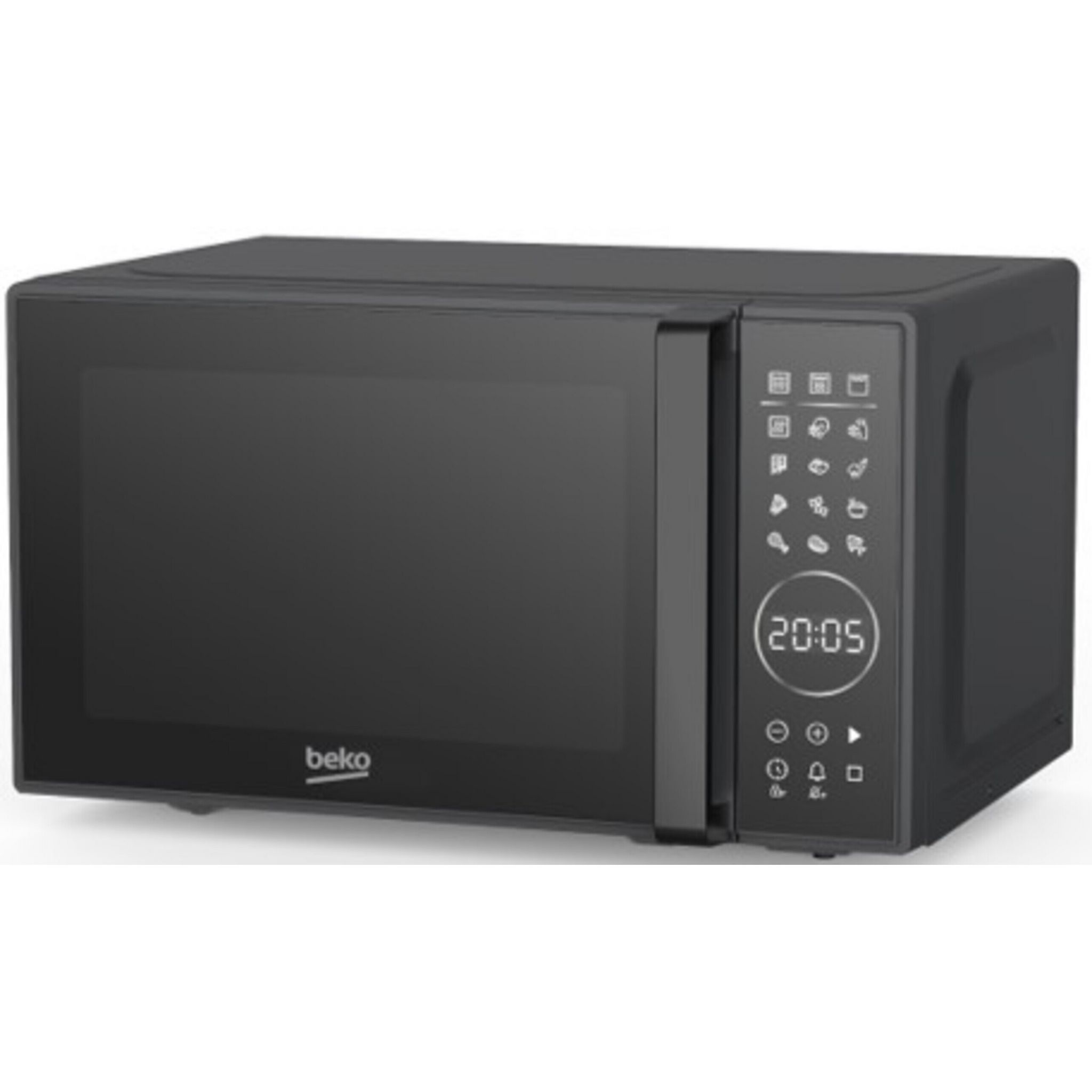 Voir la diapositive 2 : BEKO Micro-ondes grill MGC20130BB, 700W - Capacité 20 L - Noir