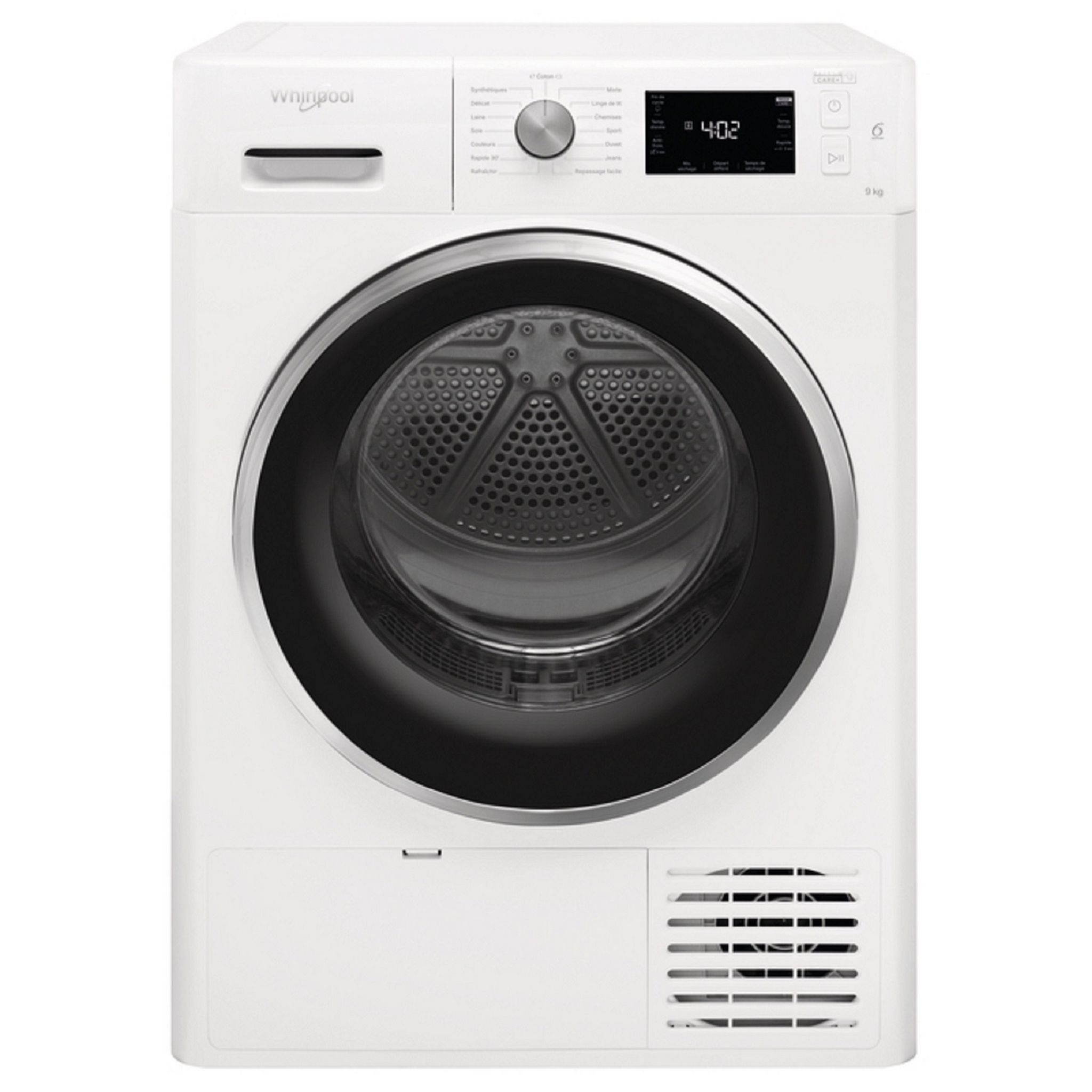 Voir la diapositive 1 : WHIRLPOOL Sèche linge hublot pompe à chaleur FFTM229X3BXFR, 9 kg