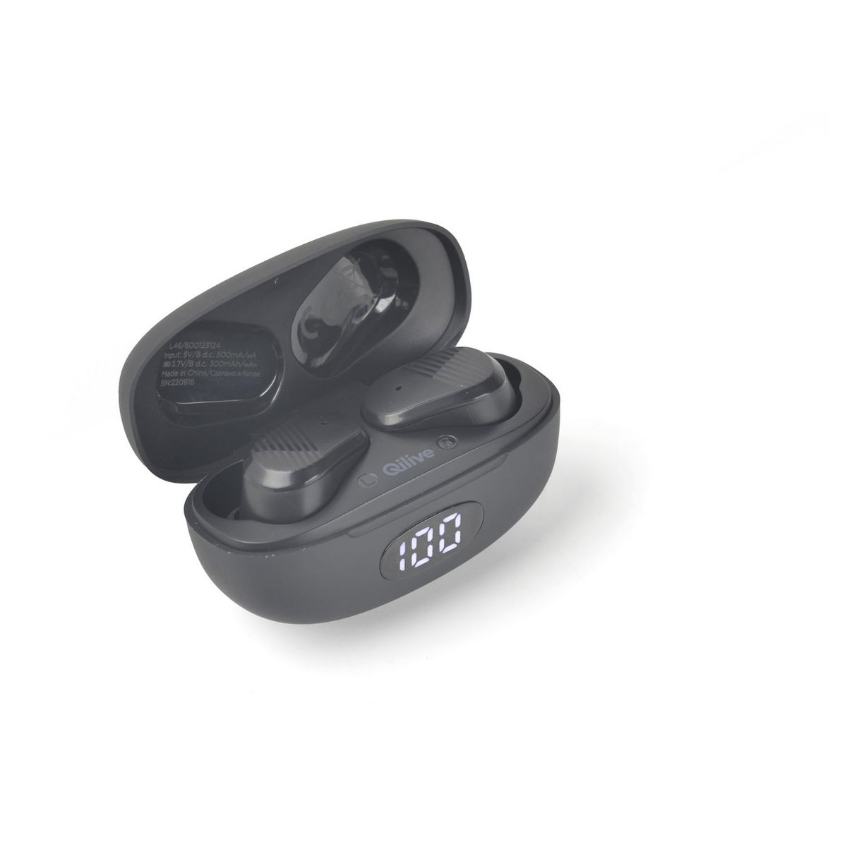 QILIVE Écouteurs Q1588 TWS Buds - Noir