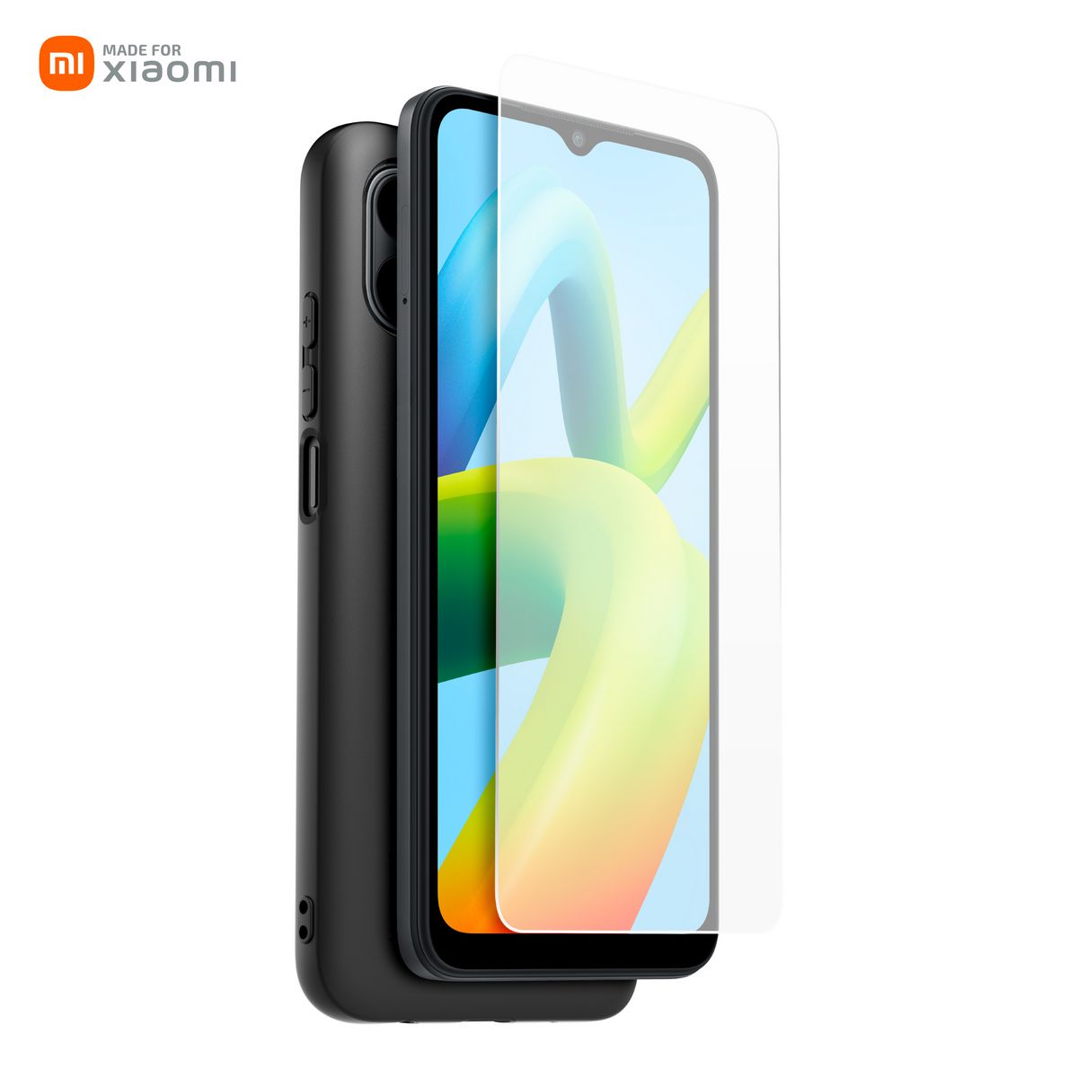 XIAOMI Coque et verre trempé pour Xiaomi Redmi A1