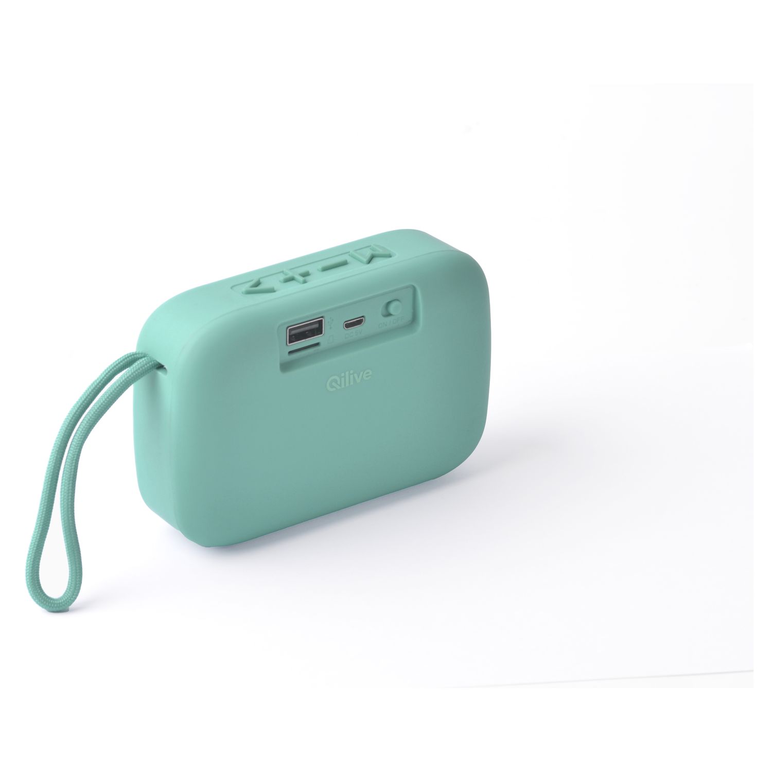 Voir la diapositive 2 : QILIVE Enceinte portable Q1297 - Verte